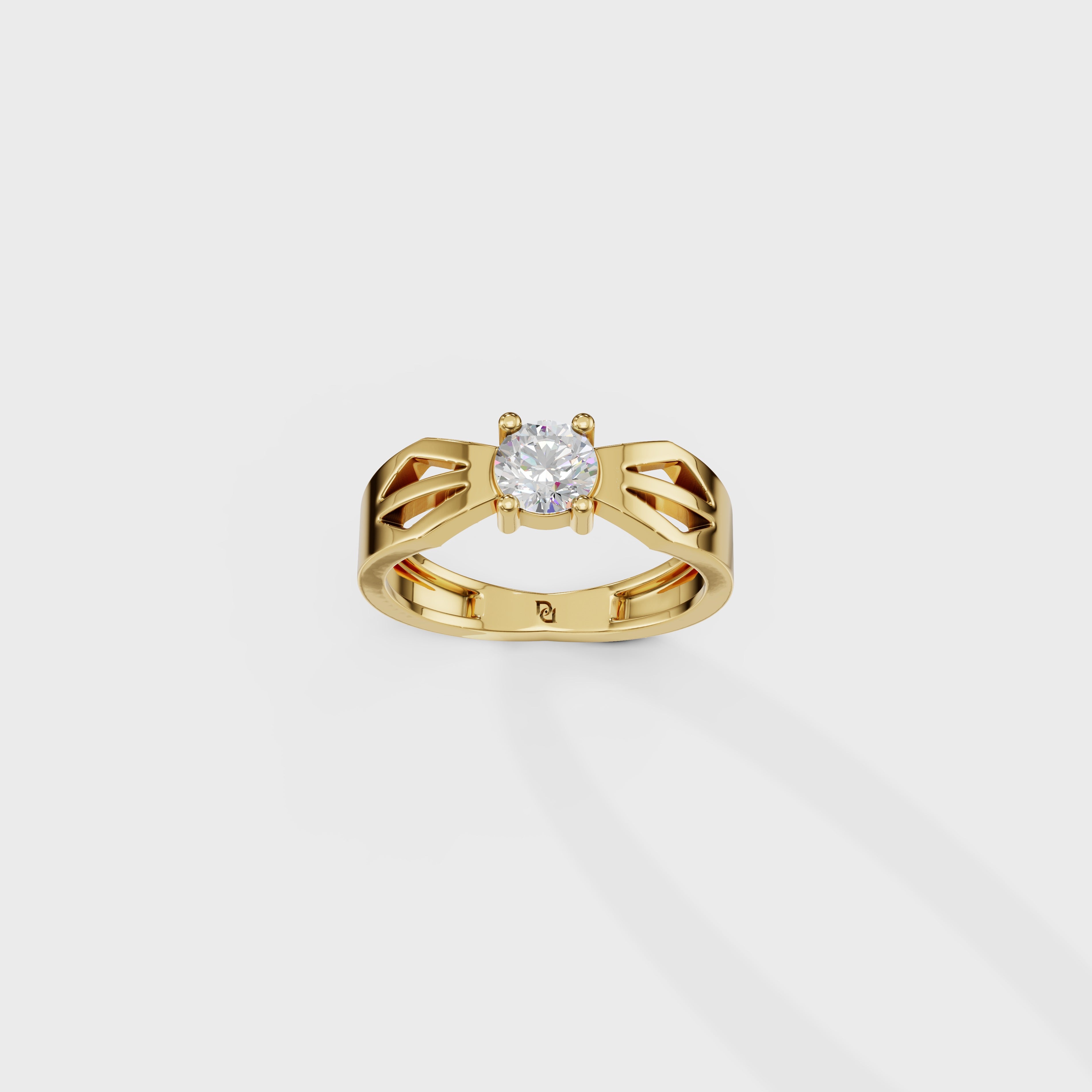 Timeless Solitaire Engagement Ring
