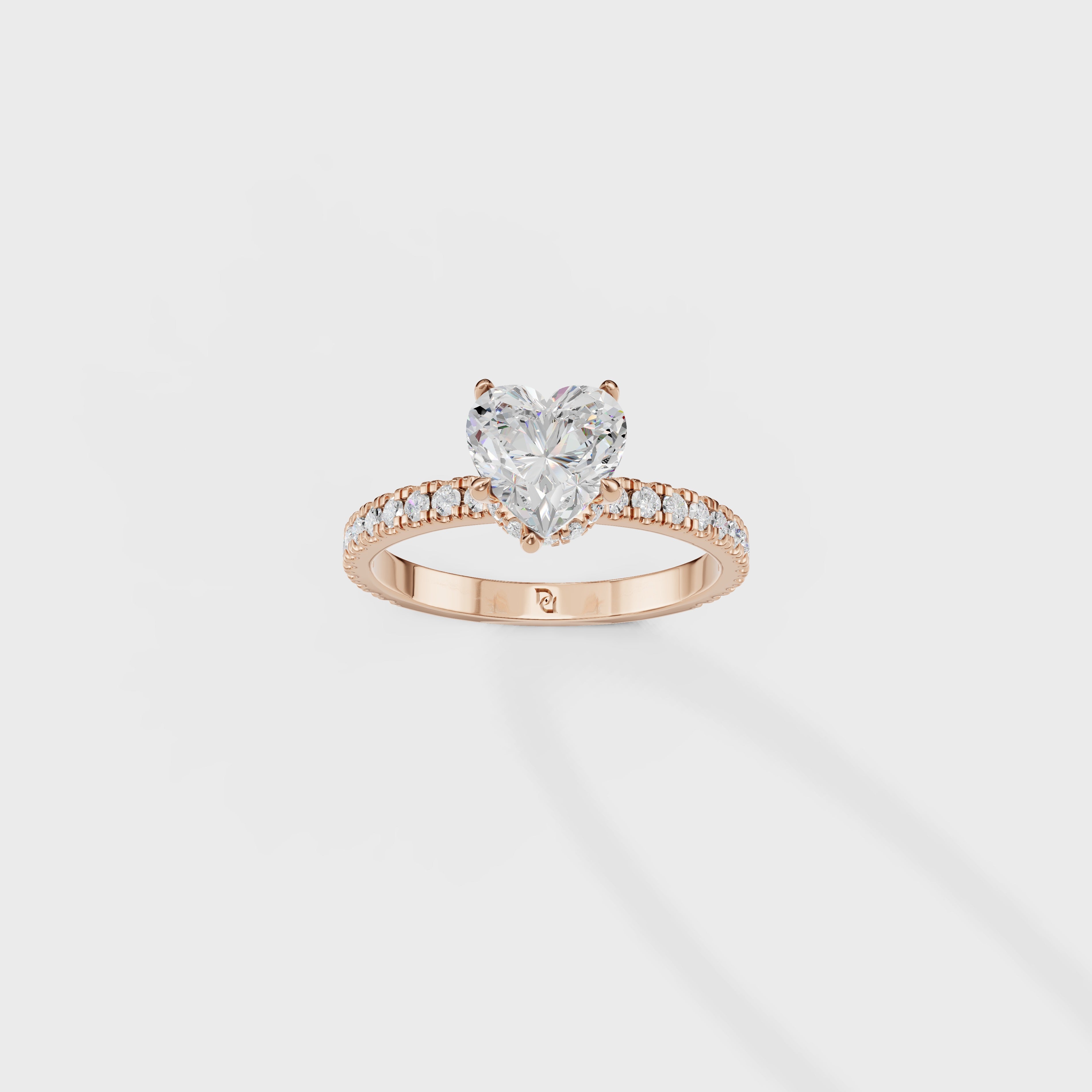 Nova Heart Shape Diamond Ring