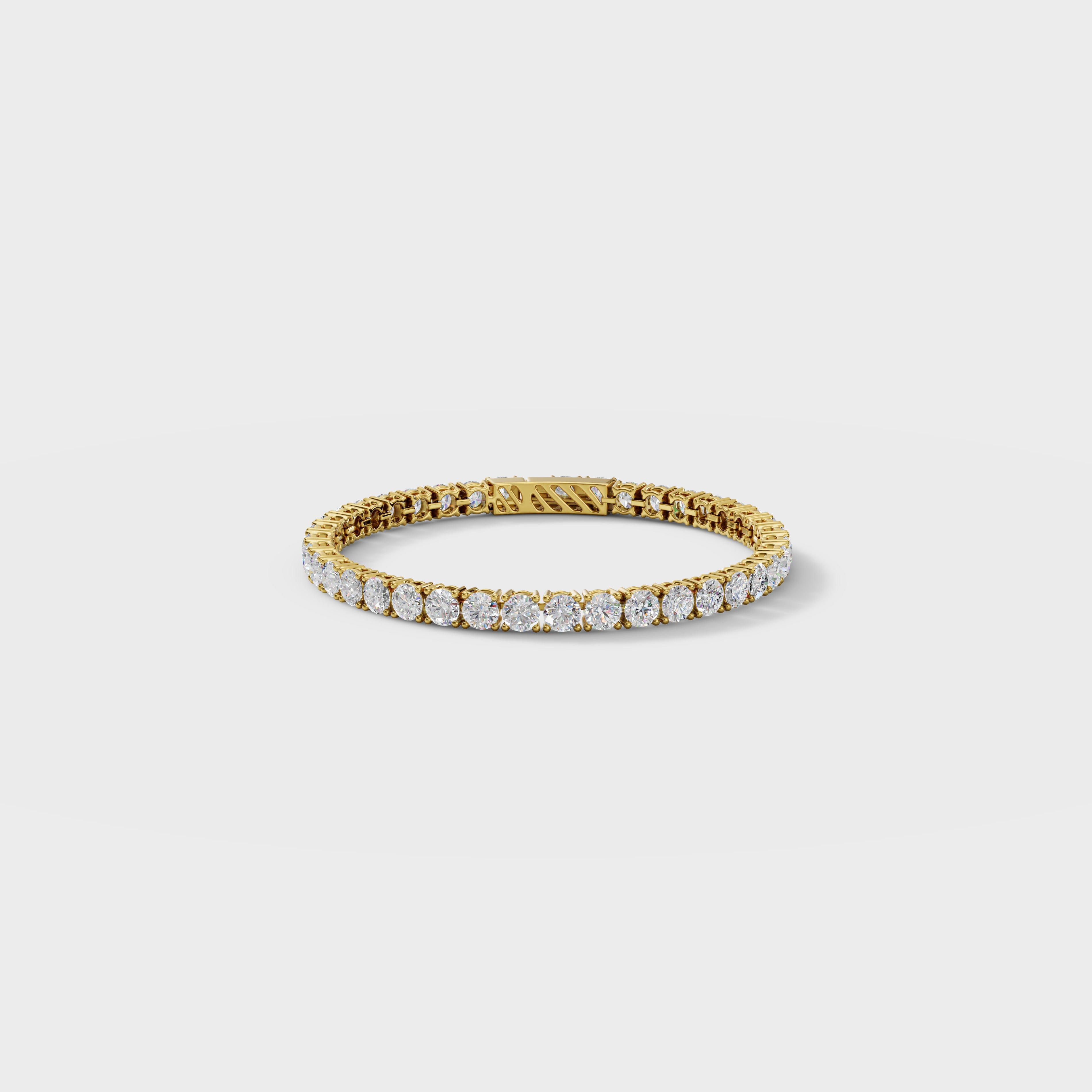 0.21 Ct Elegant Diamond Tennis Bracelet