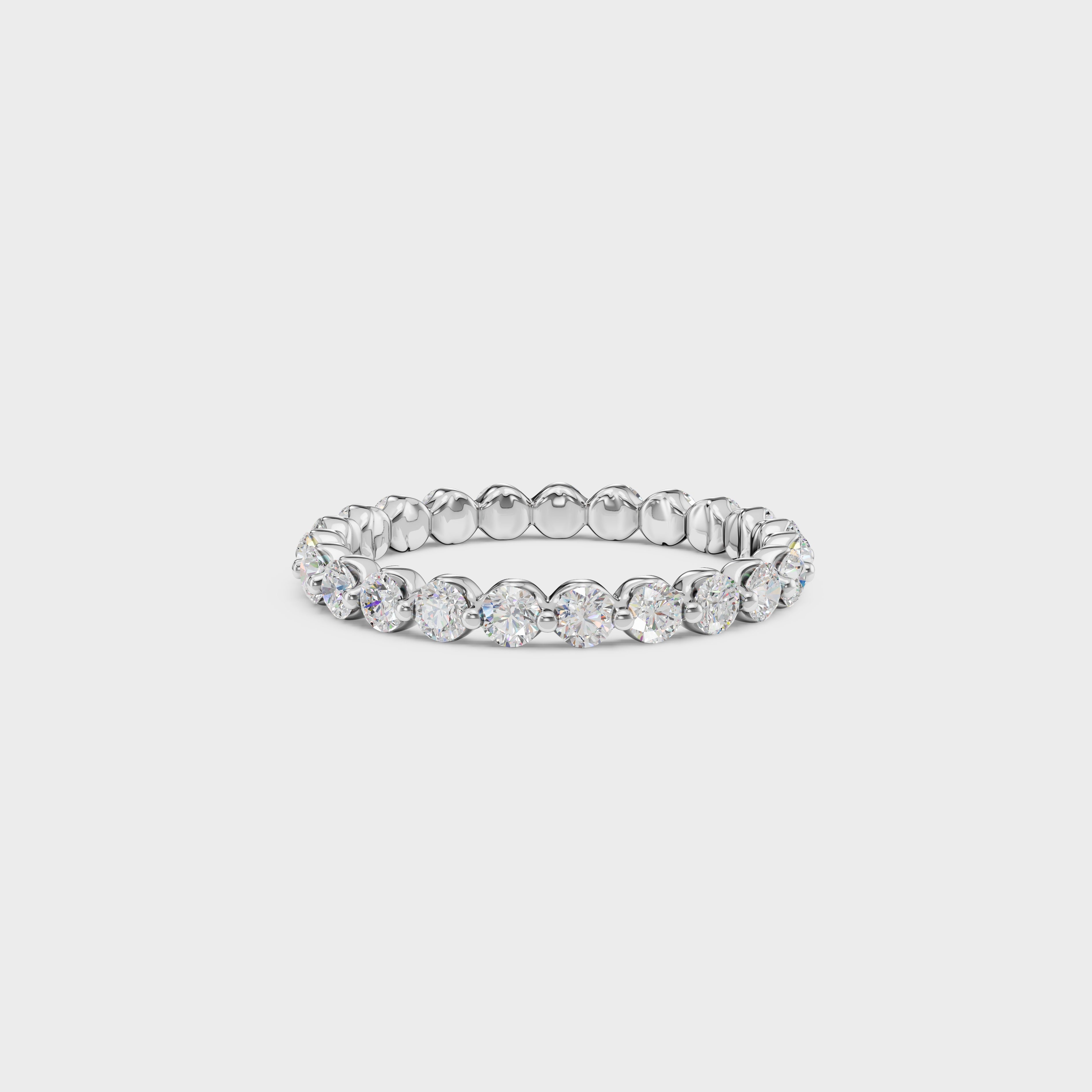 Brilliant Round Diamond Eternity Ring