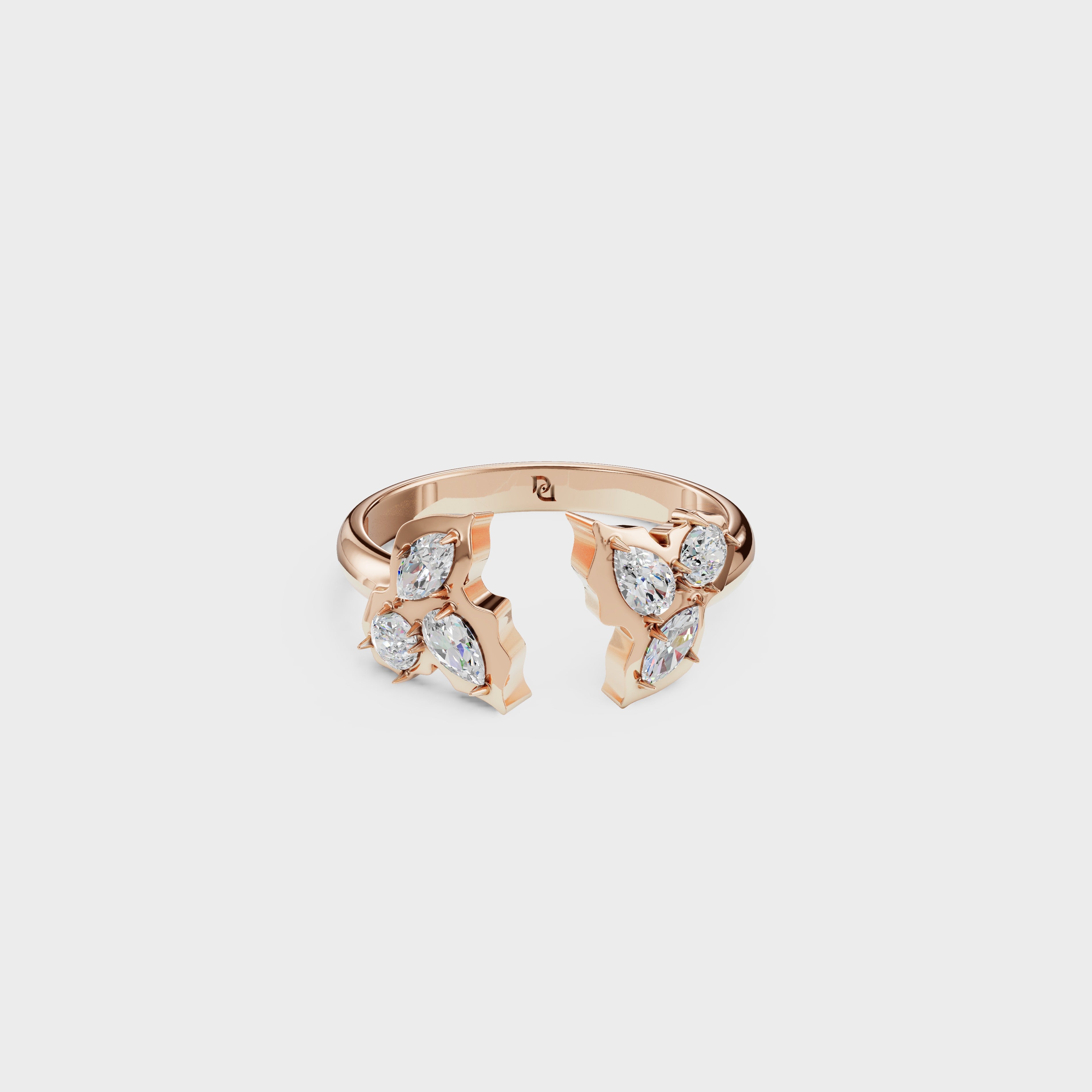 Floral Inspired Diamond Ring
