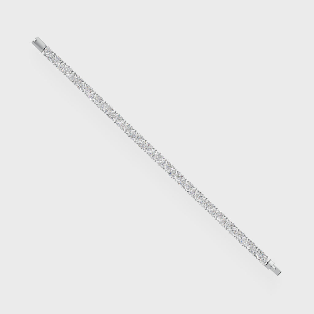 Heart On My Sleev Diamond Bracelet