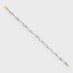 Luxe Spark Leaf Tennis Bracelet