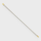 Luxe Spark Leaf Tennis Bracelet