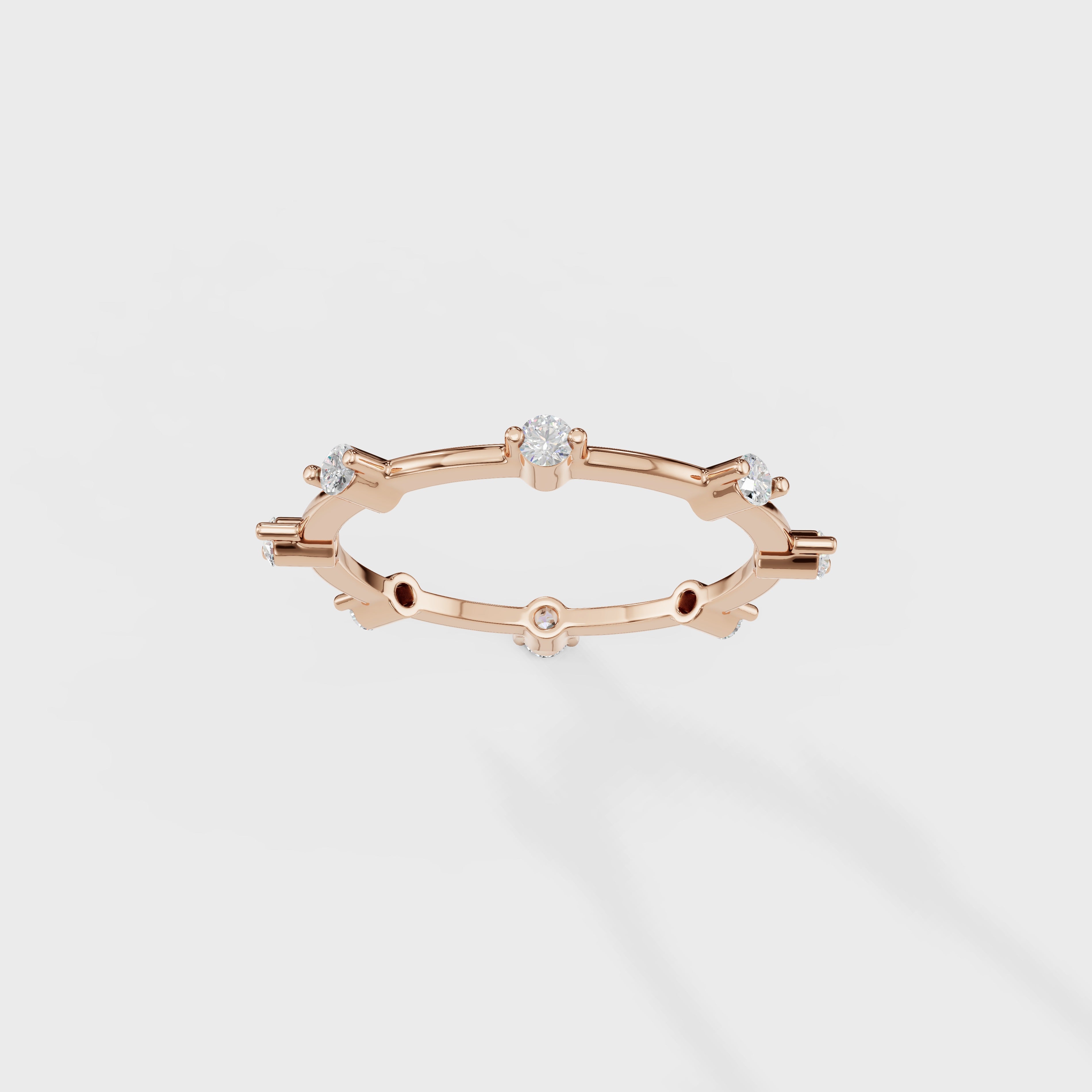 Dainty Diamond Stacking Ring