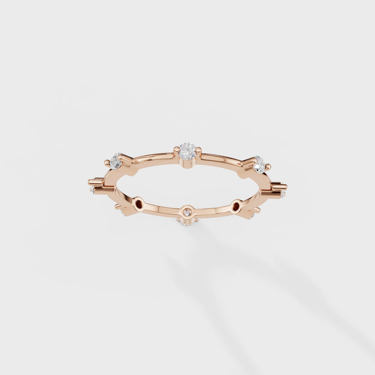 Dainty Diamond Stacking Ring