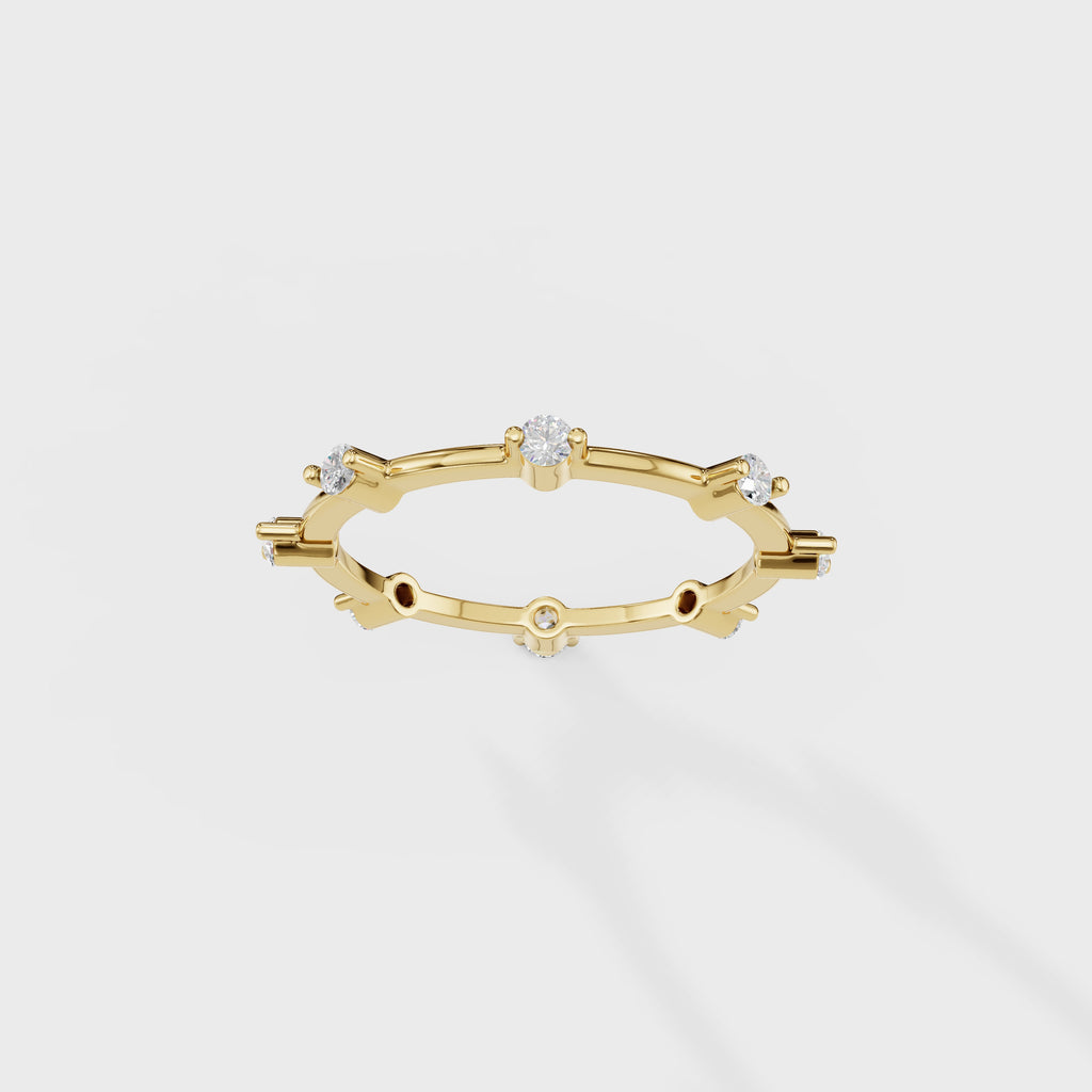 Dainty Diamond Stacking Ring