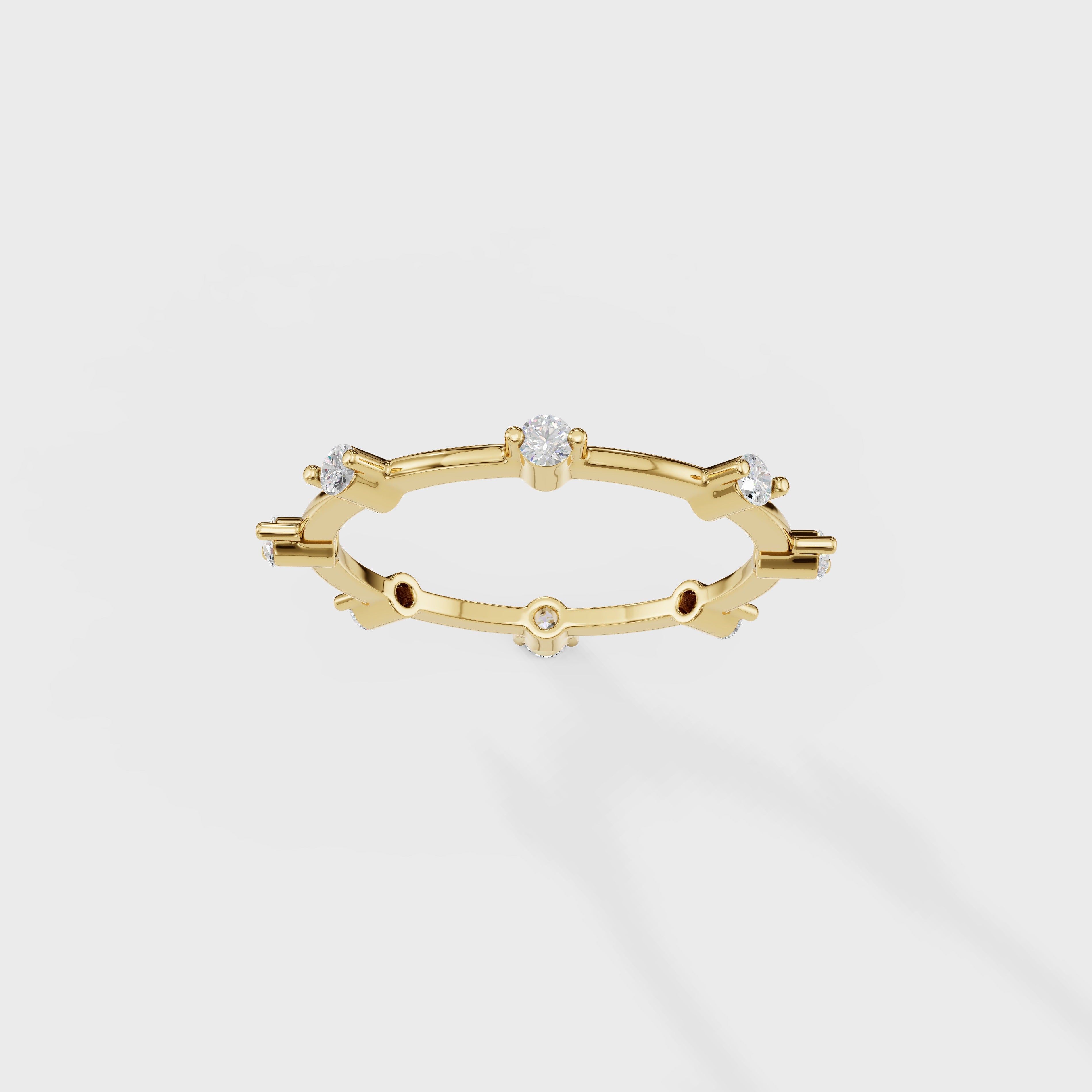 Dainty Diamond Stacking Ring
