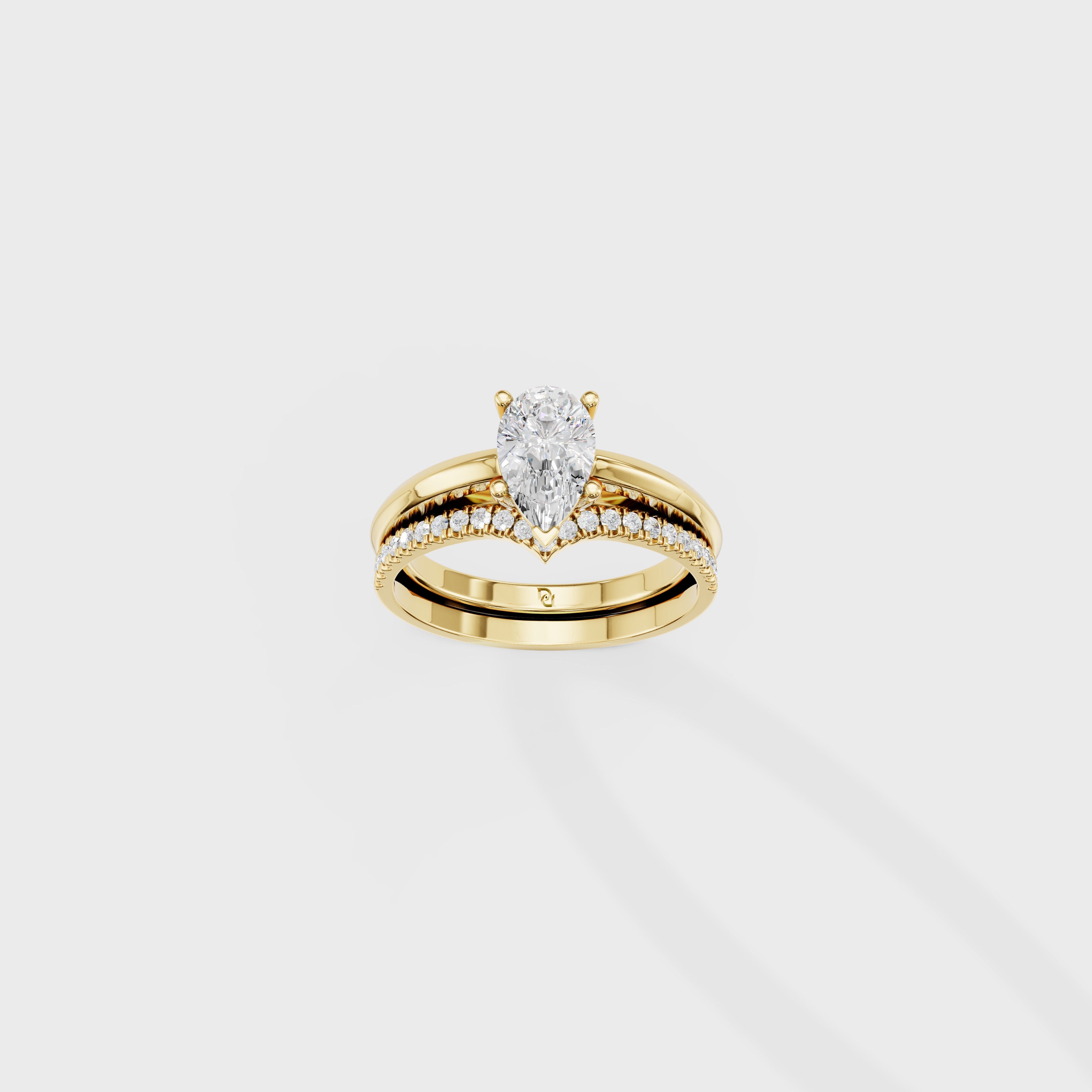 Ethereal Pear Bridal Set