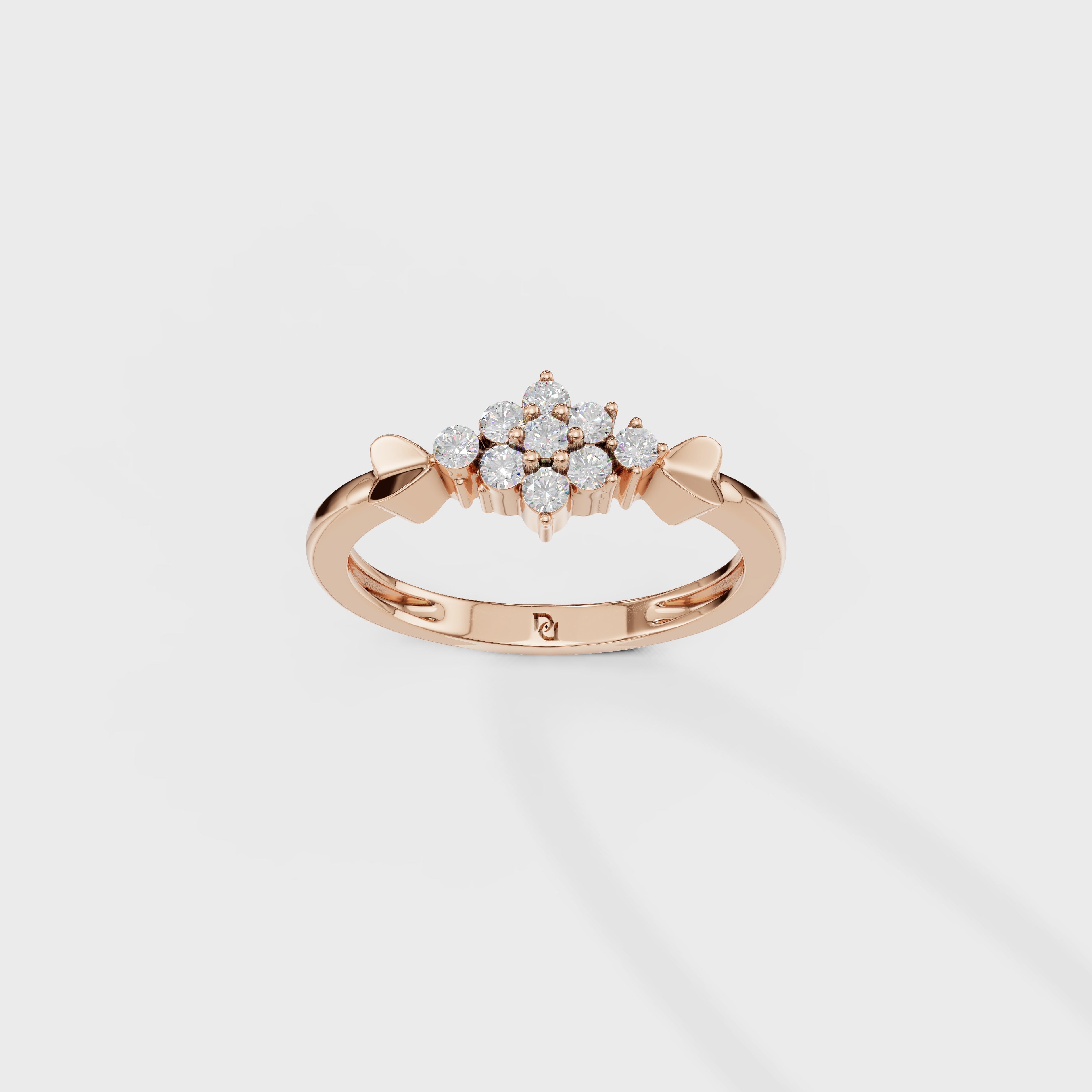 Diamond Bloom Ring