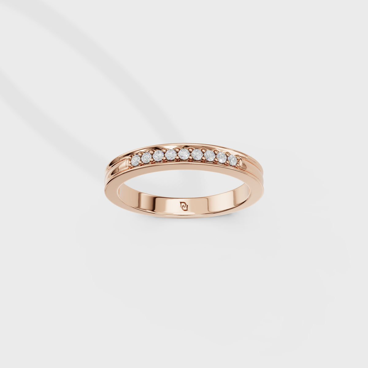 Brilliant Round Diamond Wedding Ring