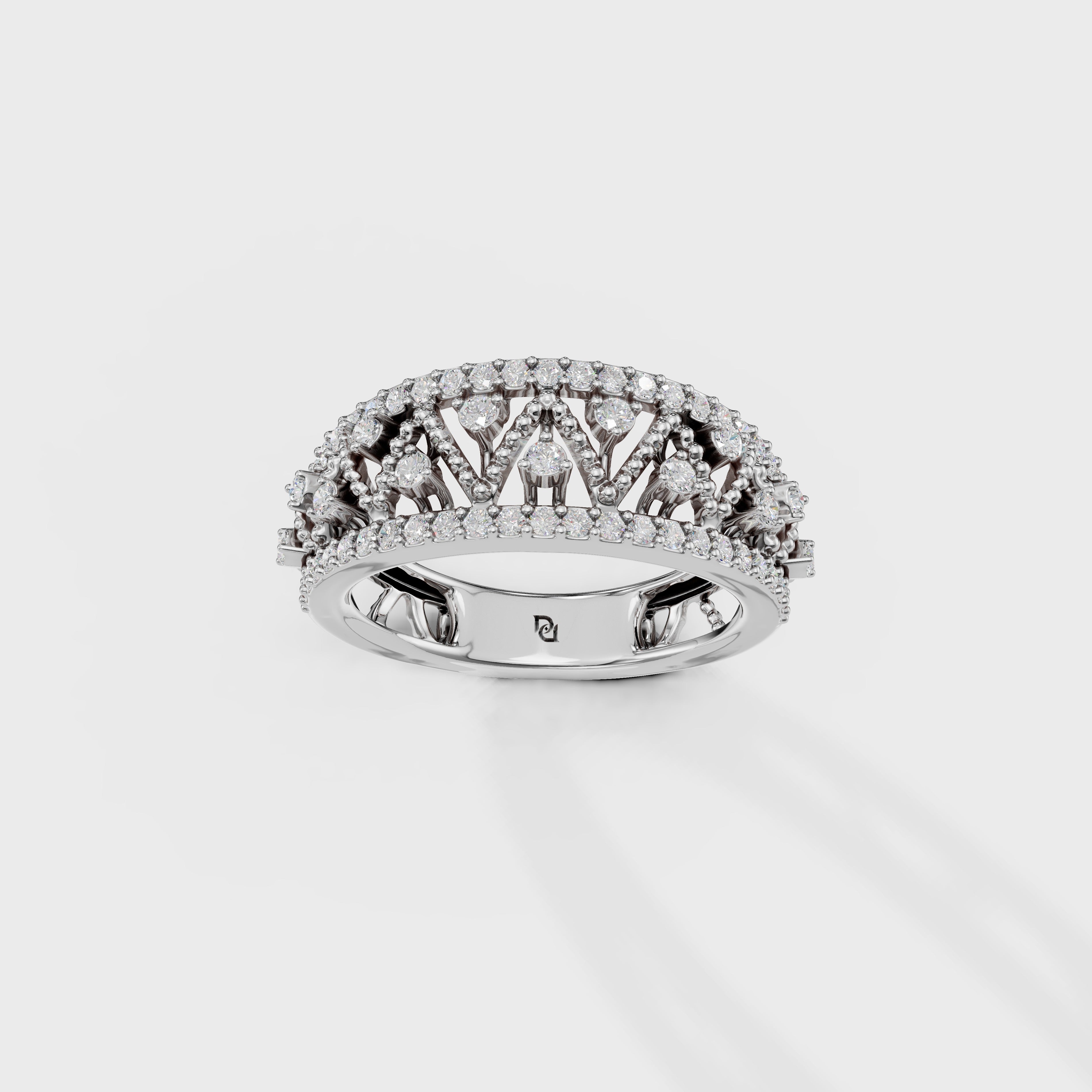 Diamond Stackable Band Ring