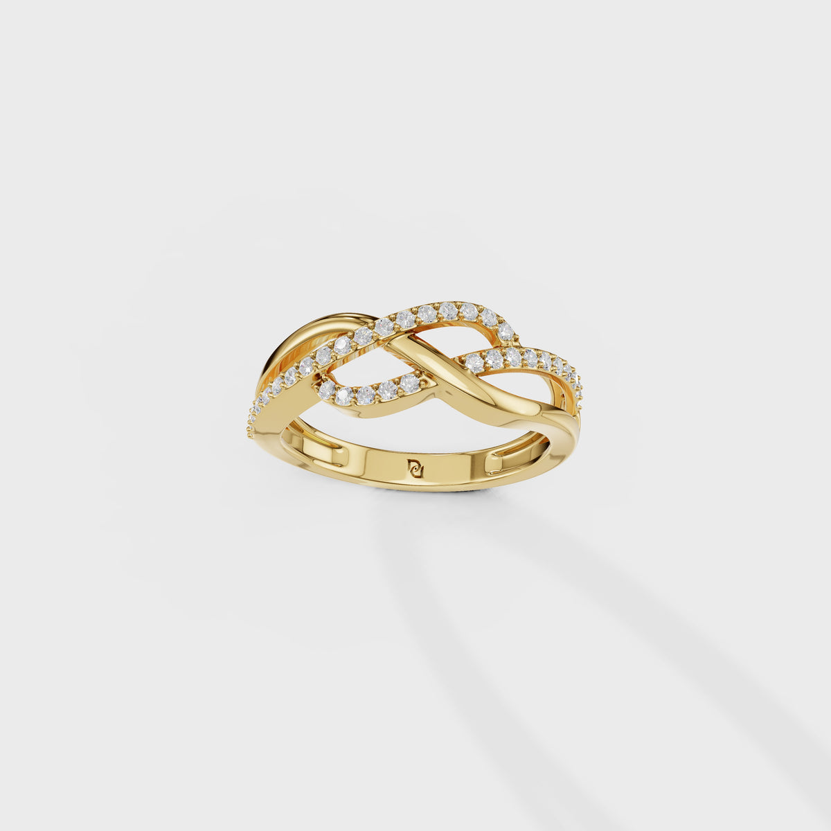 Endless Love Diamond Infinity Band