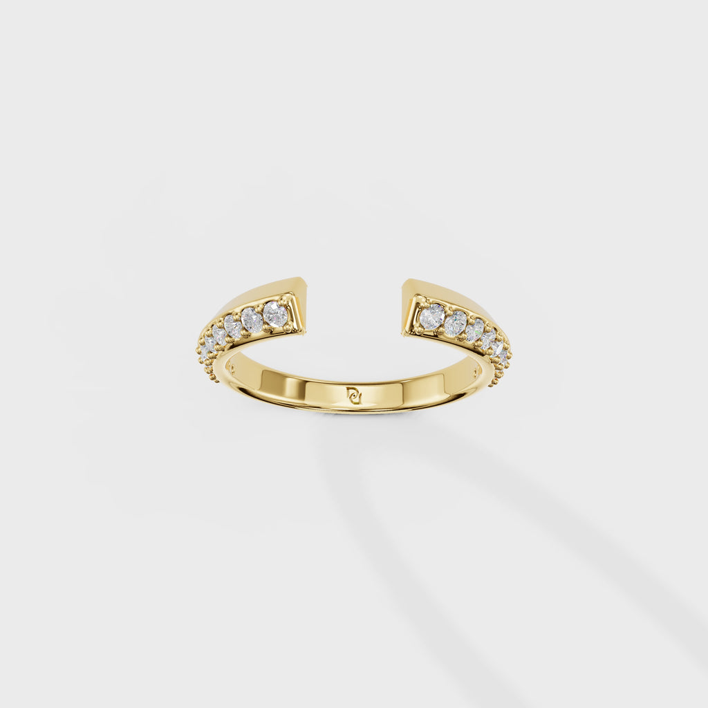 Spectacle Diamond Ring