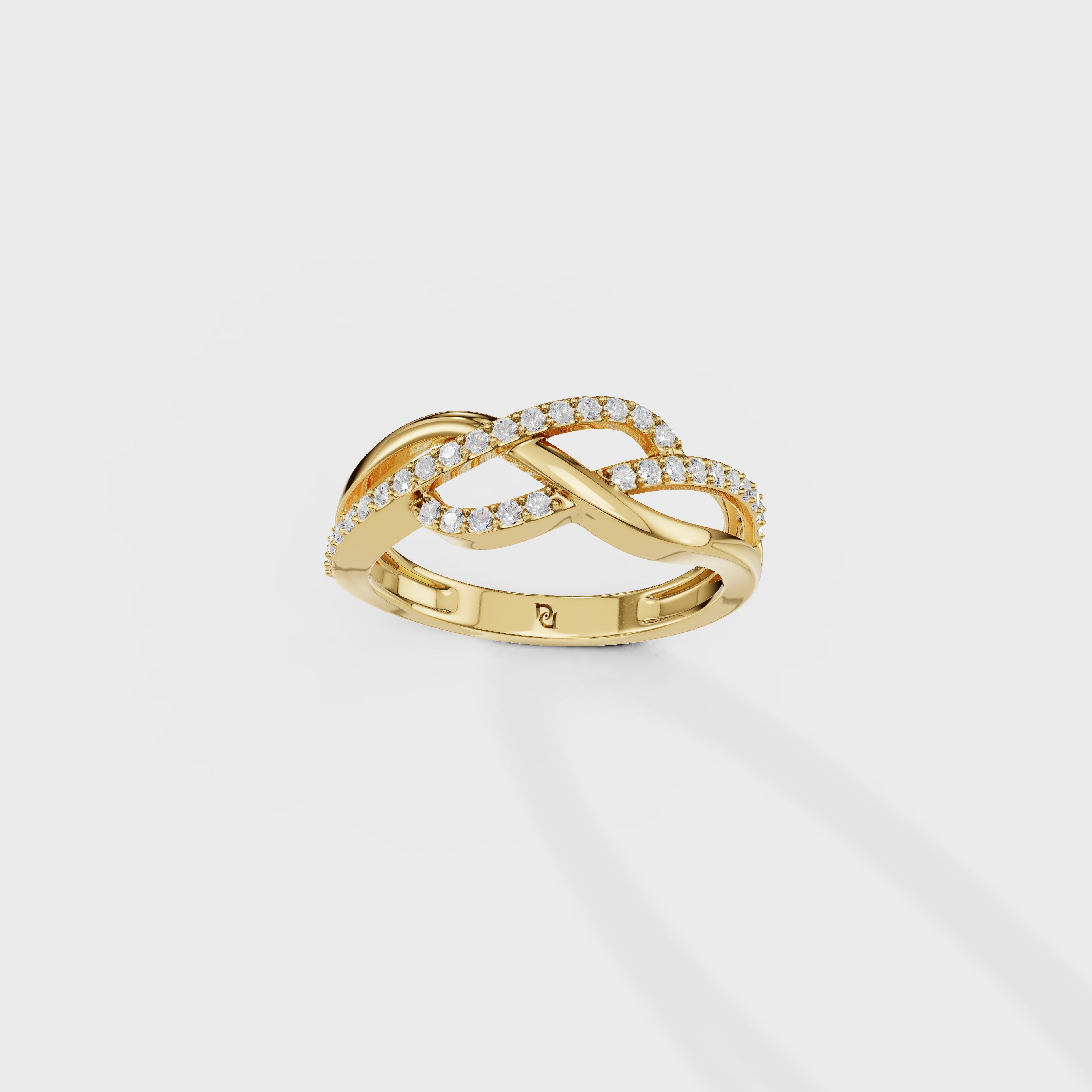 Endless Love Diamond Infinity Band