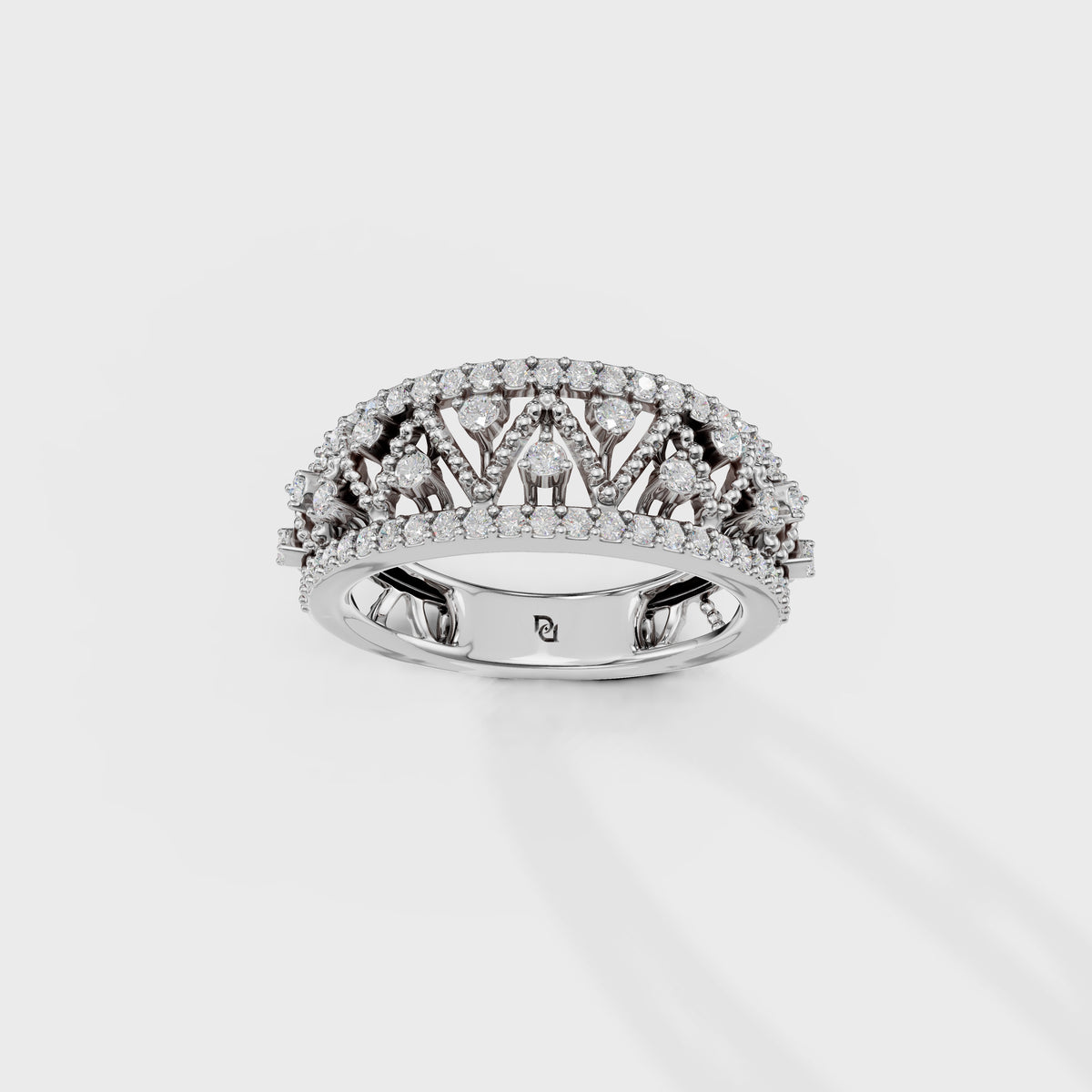 Diamond Stackable Band Ring