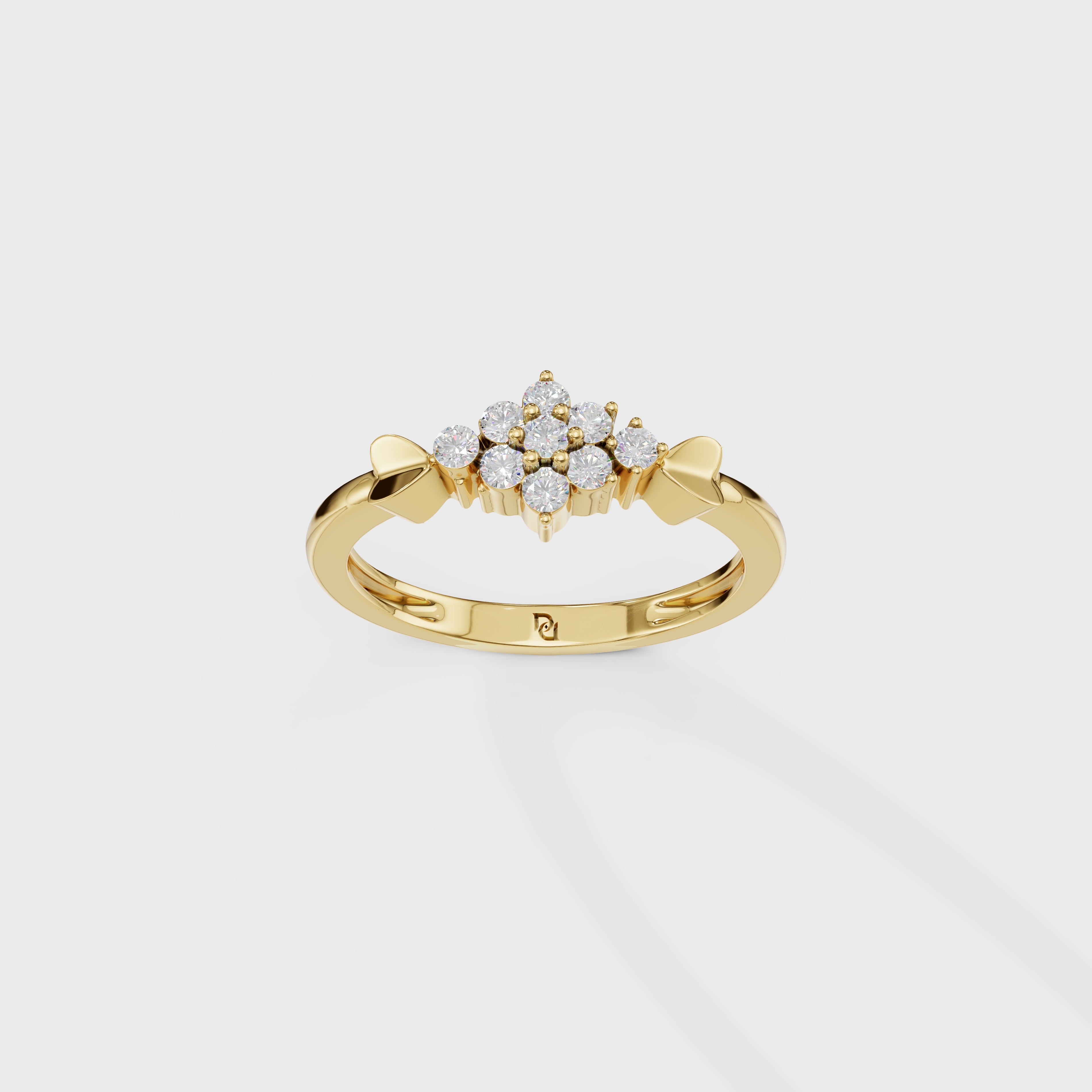 Diamond Bloom Ring