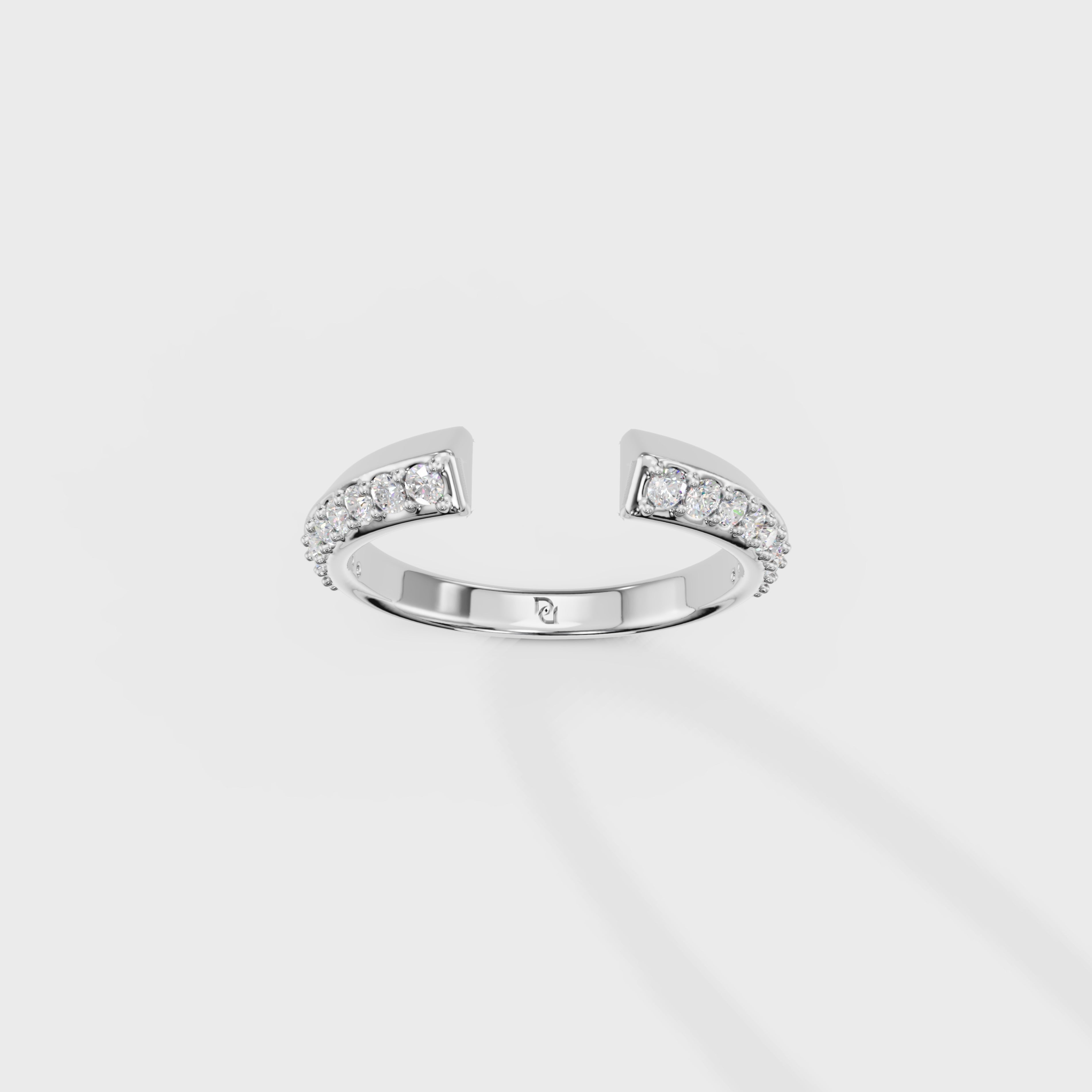 Spectacle Diamond Ring