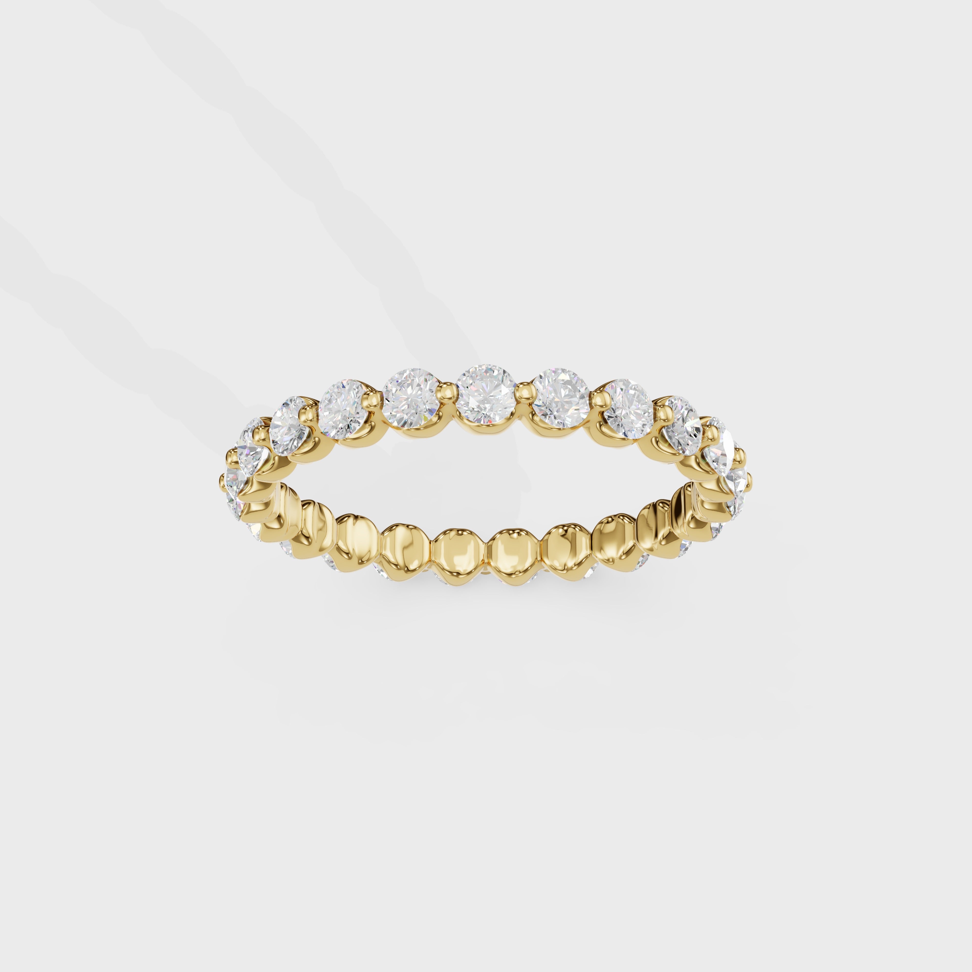 Brilliant Round Diamond Eternity Ring