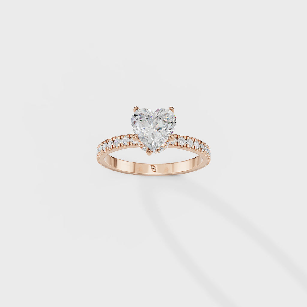 Nova Heart Shape Diamond Ring