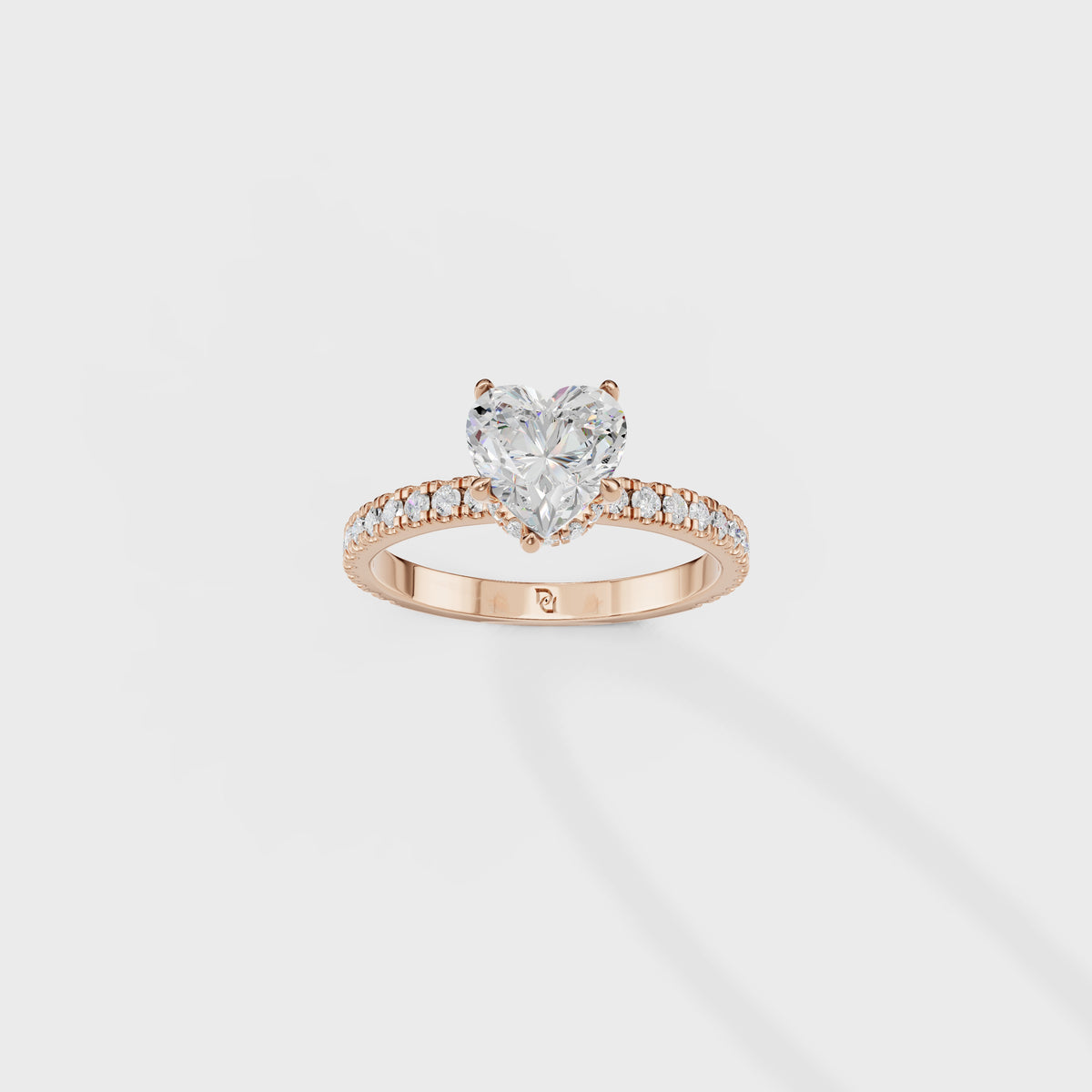 1.25ct Nova Heart Shape Diamond Ring