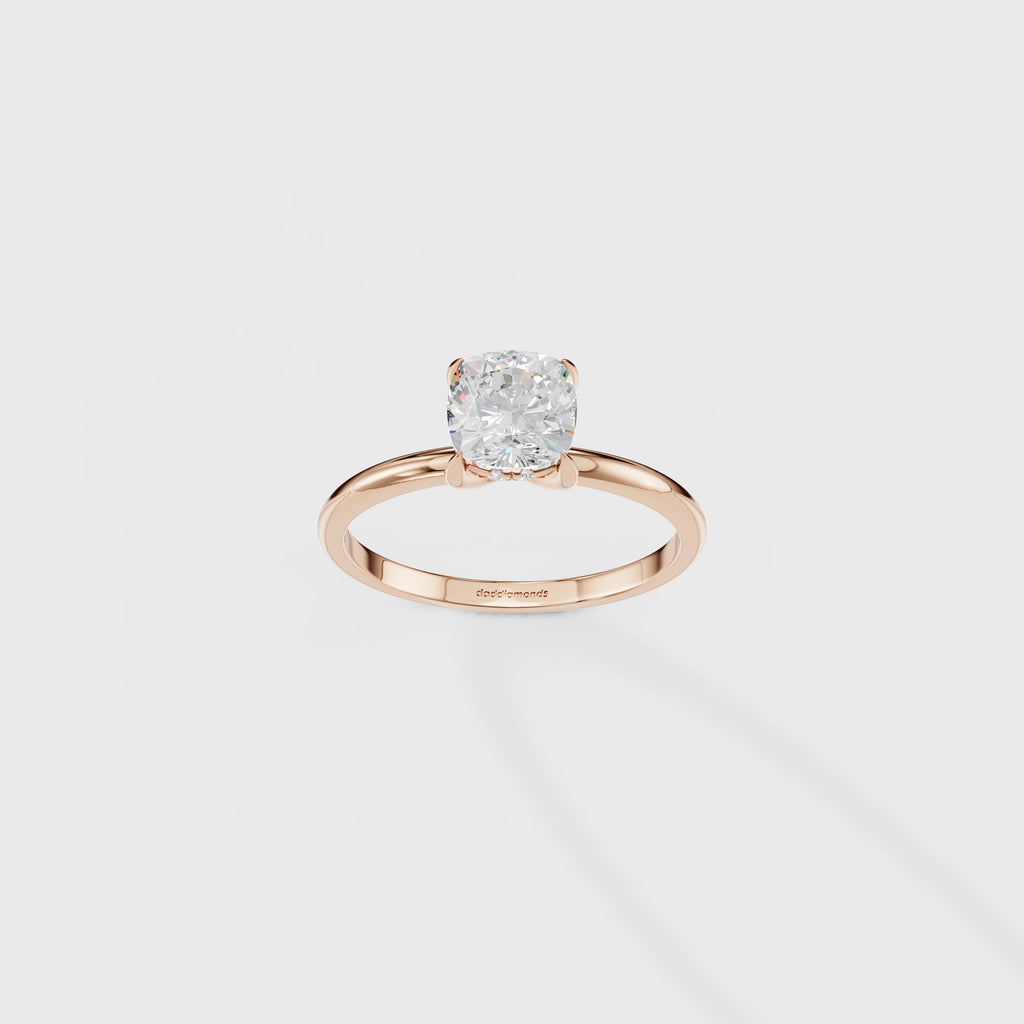 Cushion Cut Diamond Ring