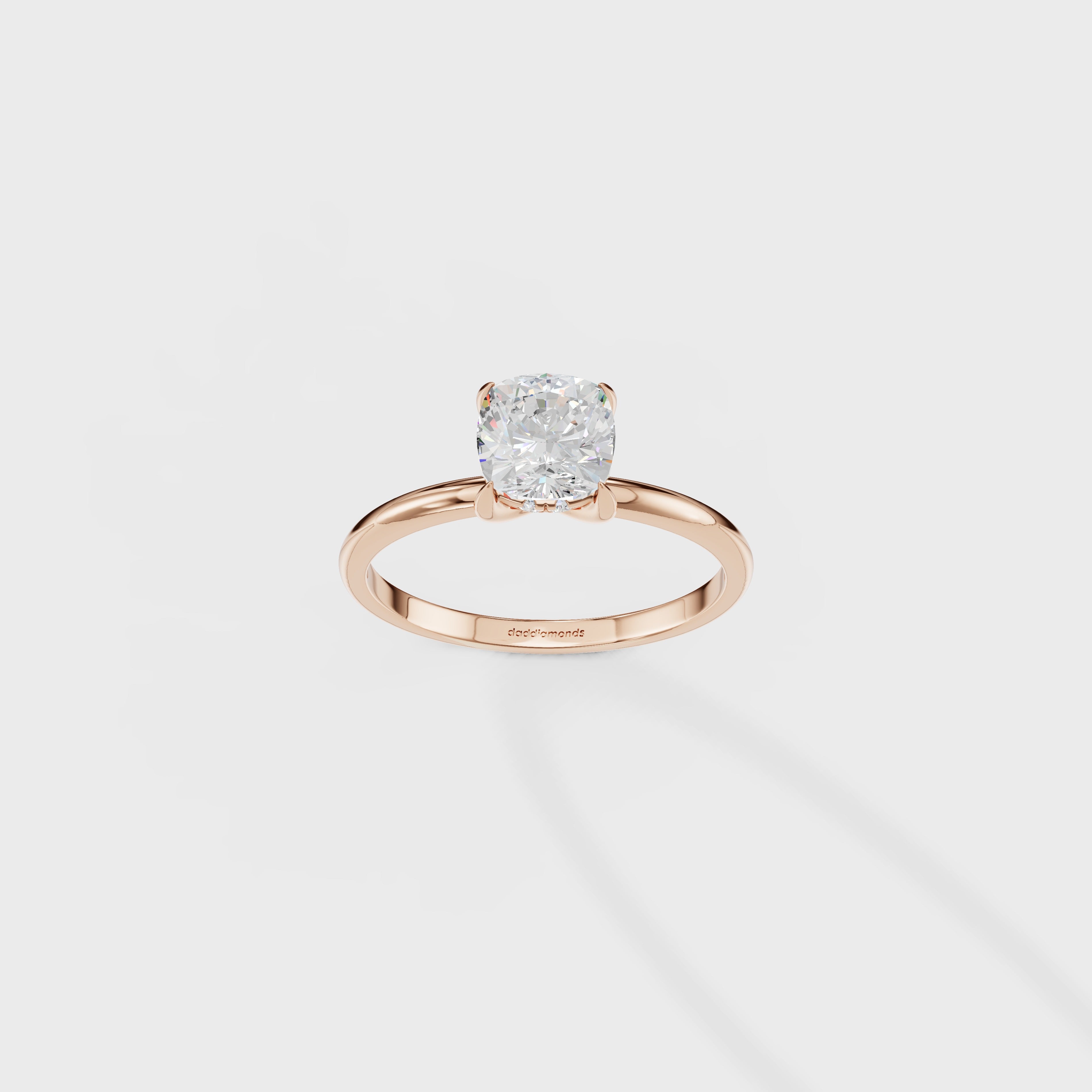 Cushion Cut Diamond Ring