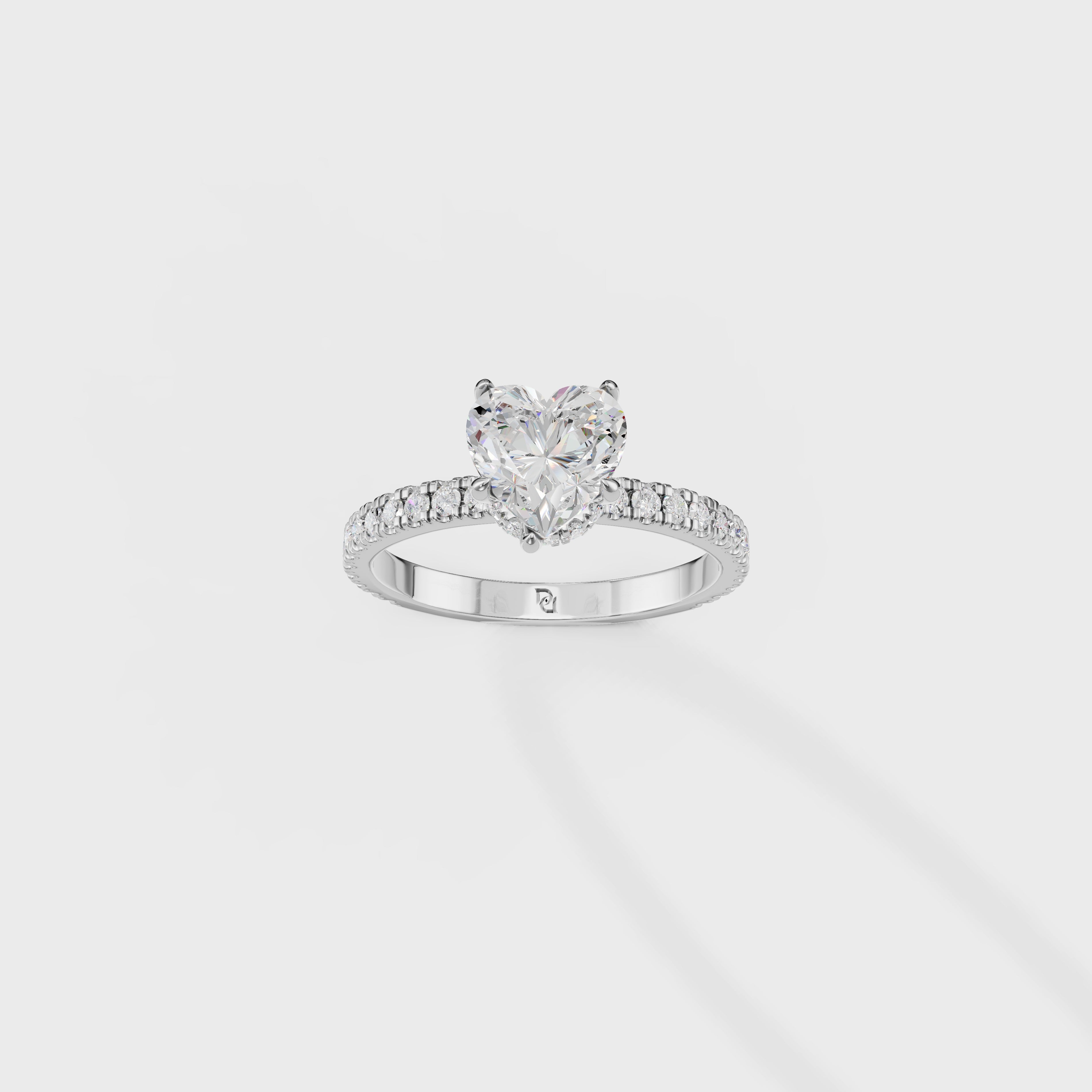 Nova Heart Shape Diamond Ring
