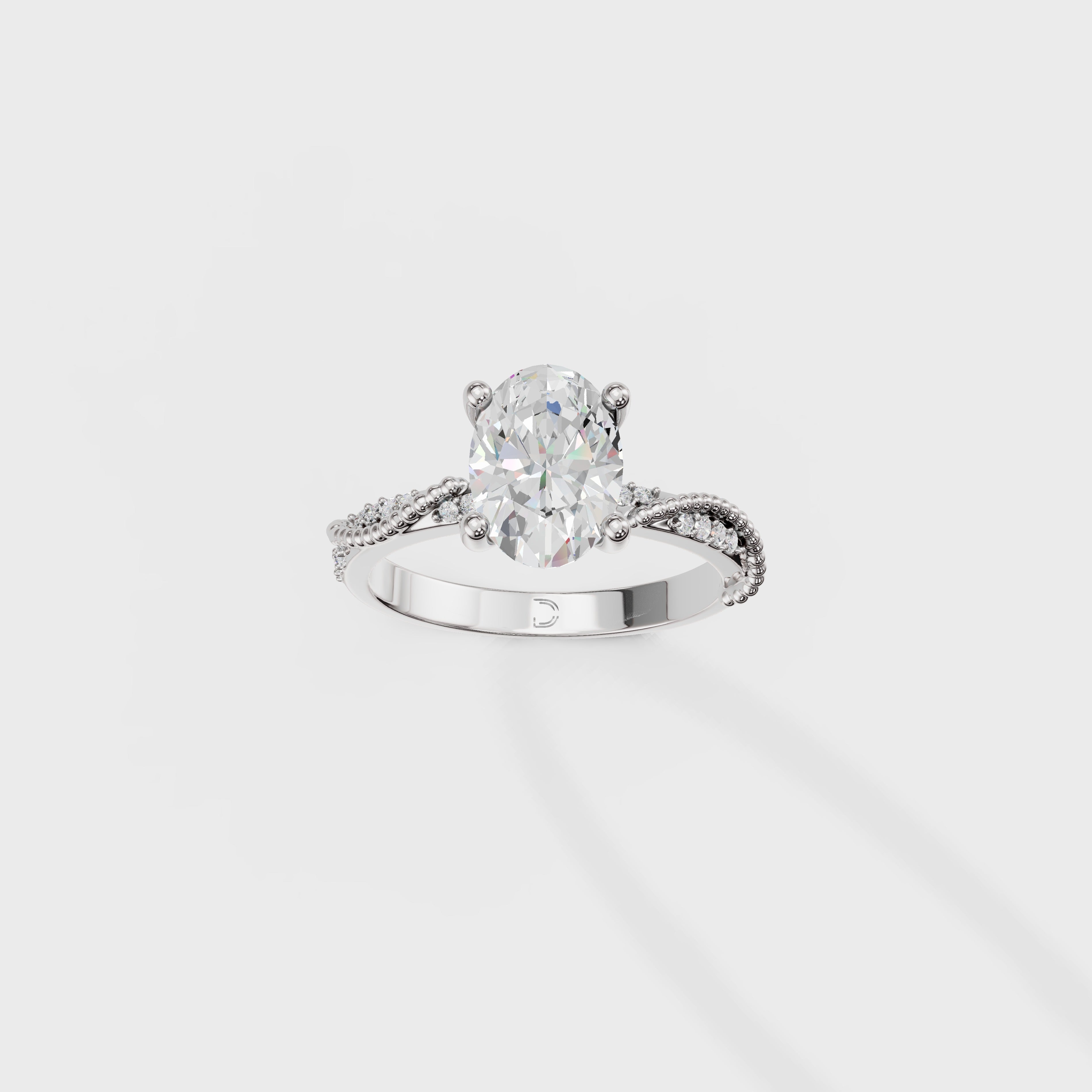 Oval Twisted Galaxy Ring