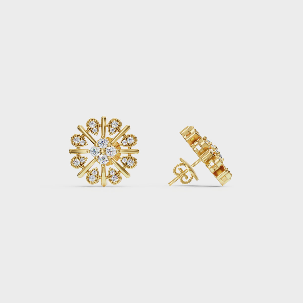 Flower Eartops