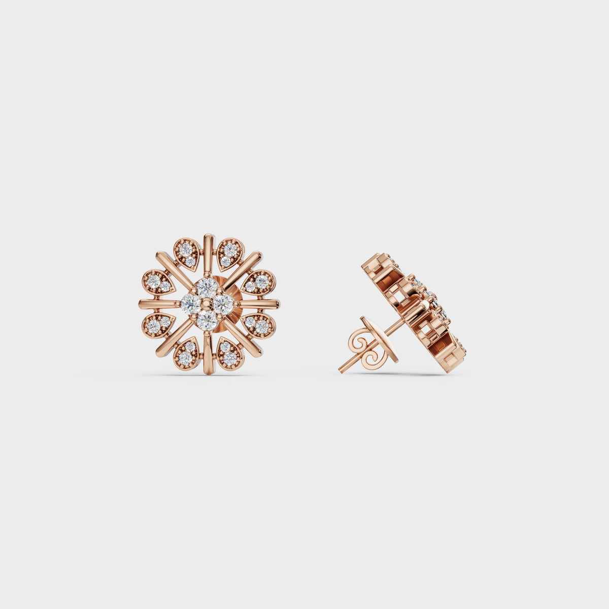 Flower Eartops