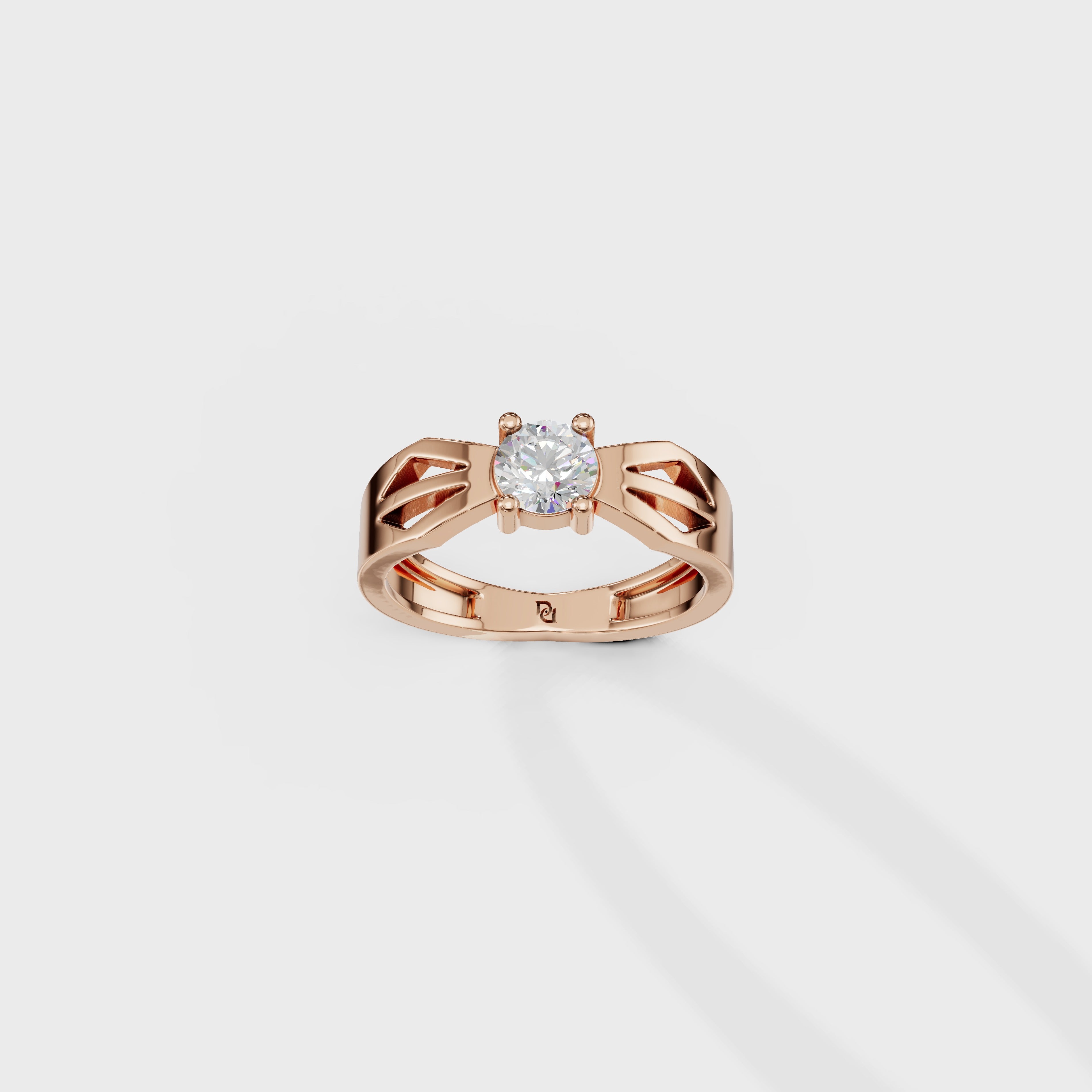 Timeless Solitaire Engagement Ring