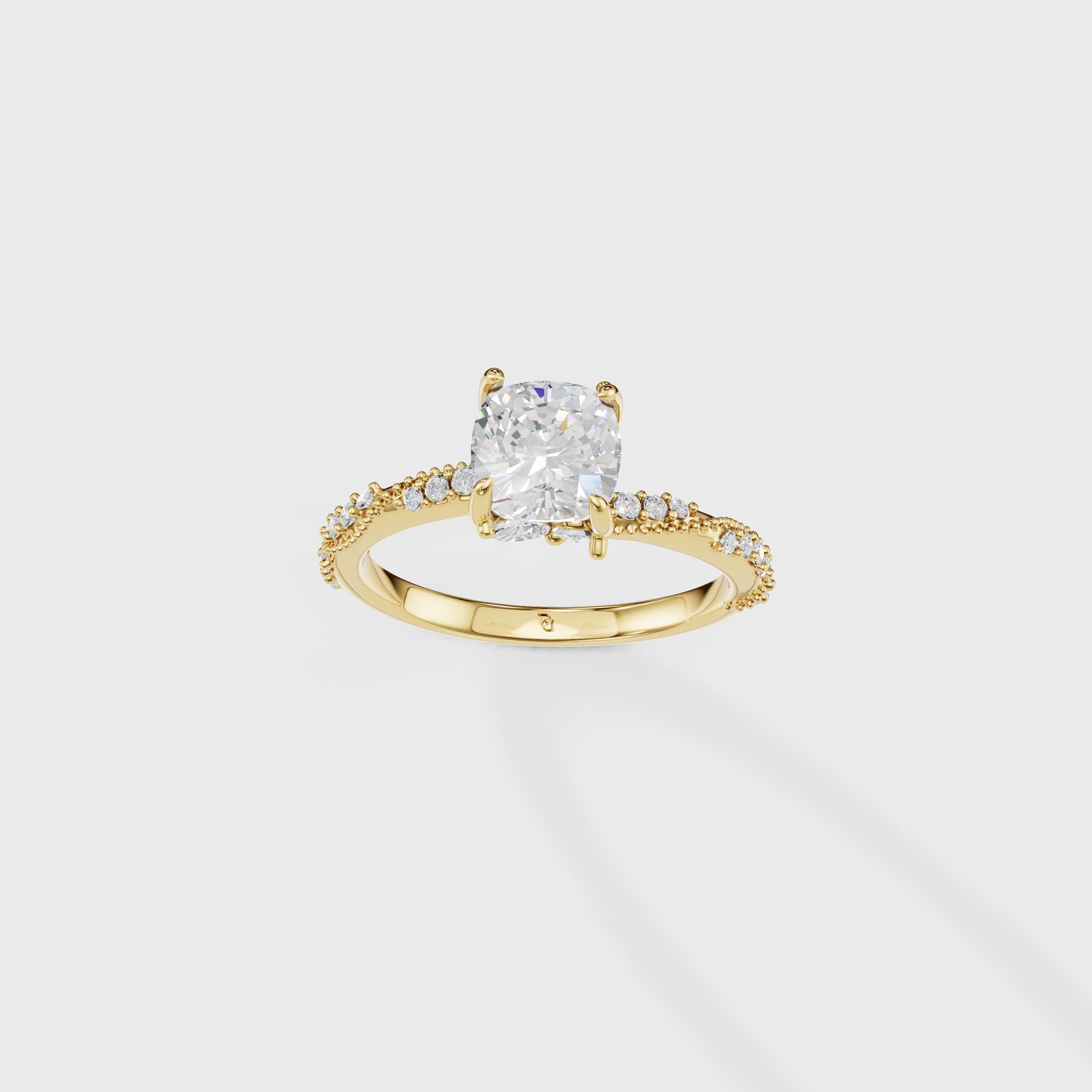 Petite Diamond Engagement ring
