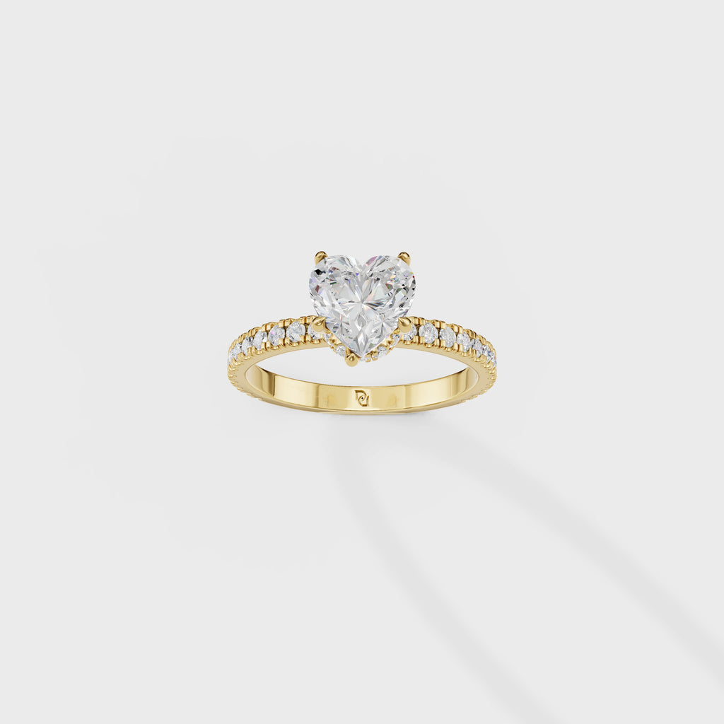 Nova Heart Shape Diamond Ring