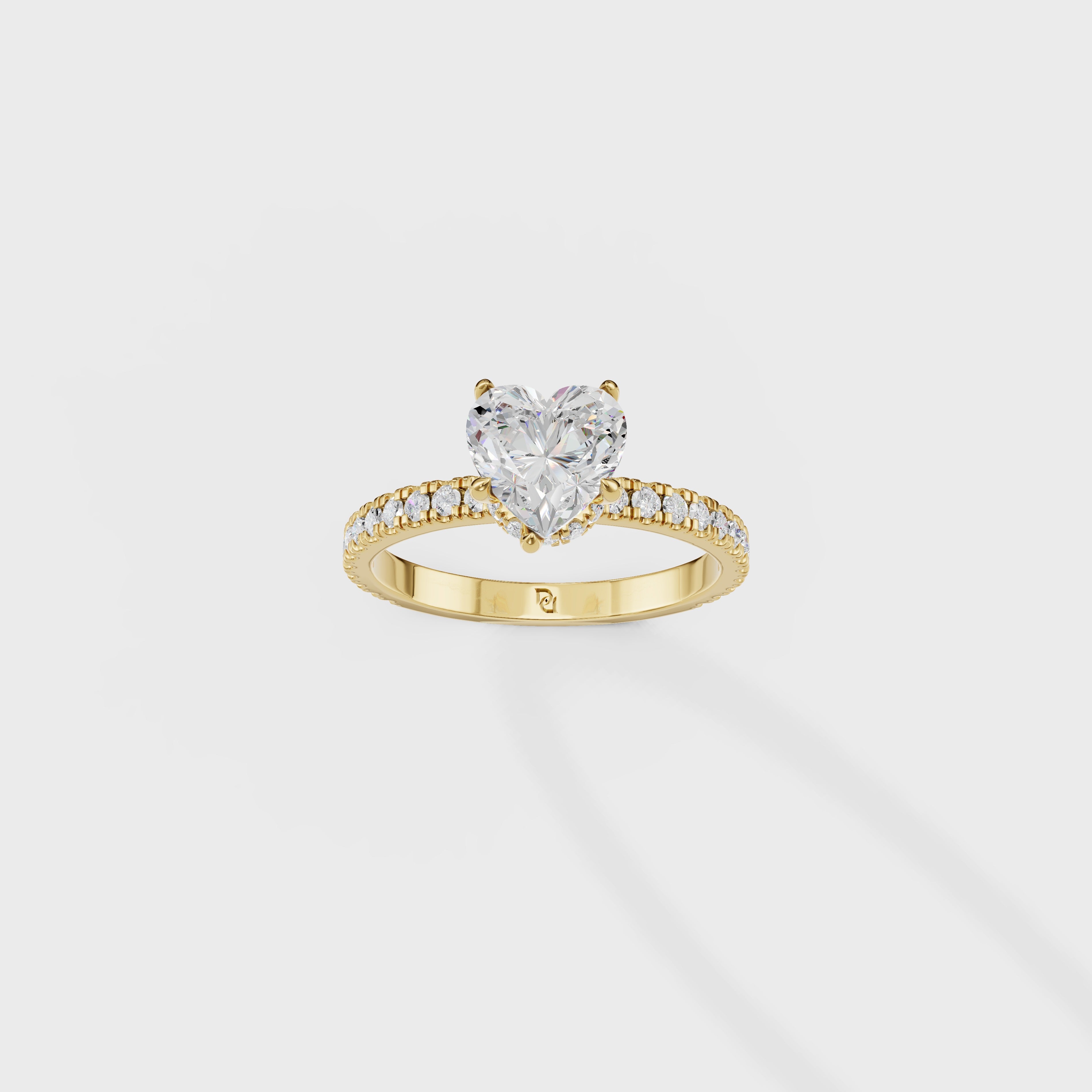 Nova Heart Shape Diamond Ring