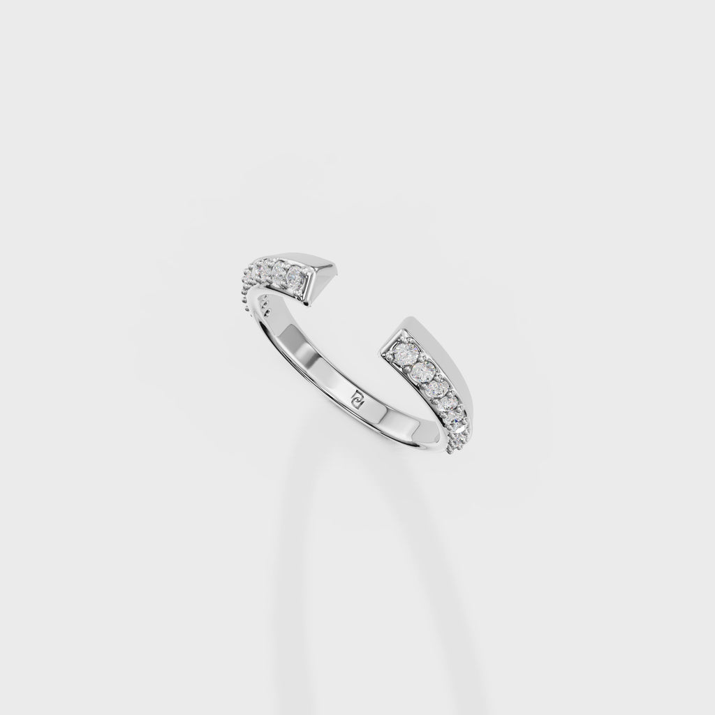 Spectacle Diamond Ring