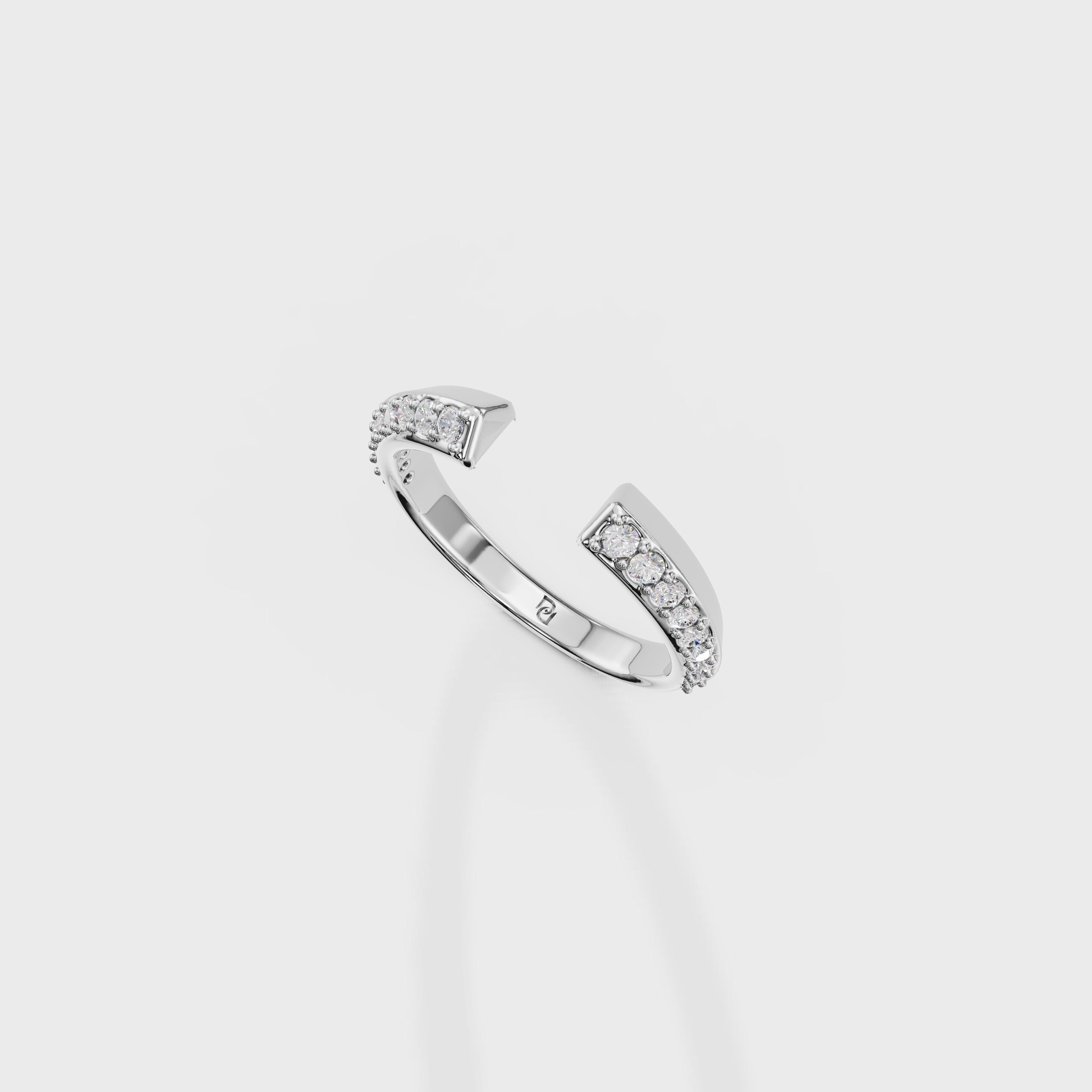 Spectacle Diamond Ring