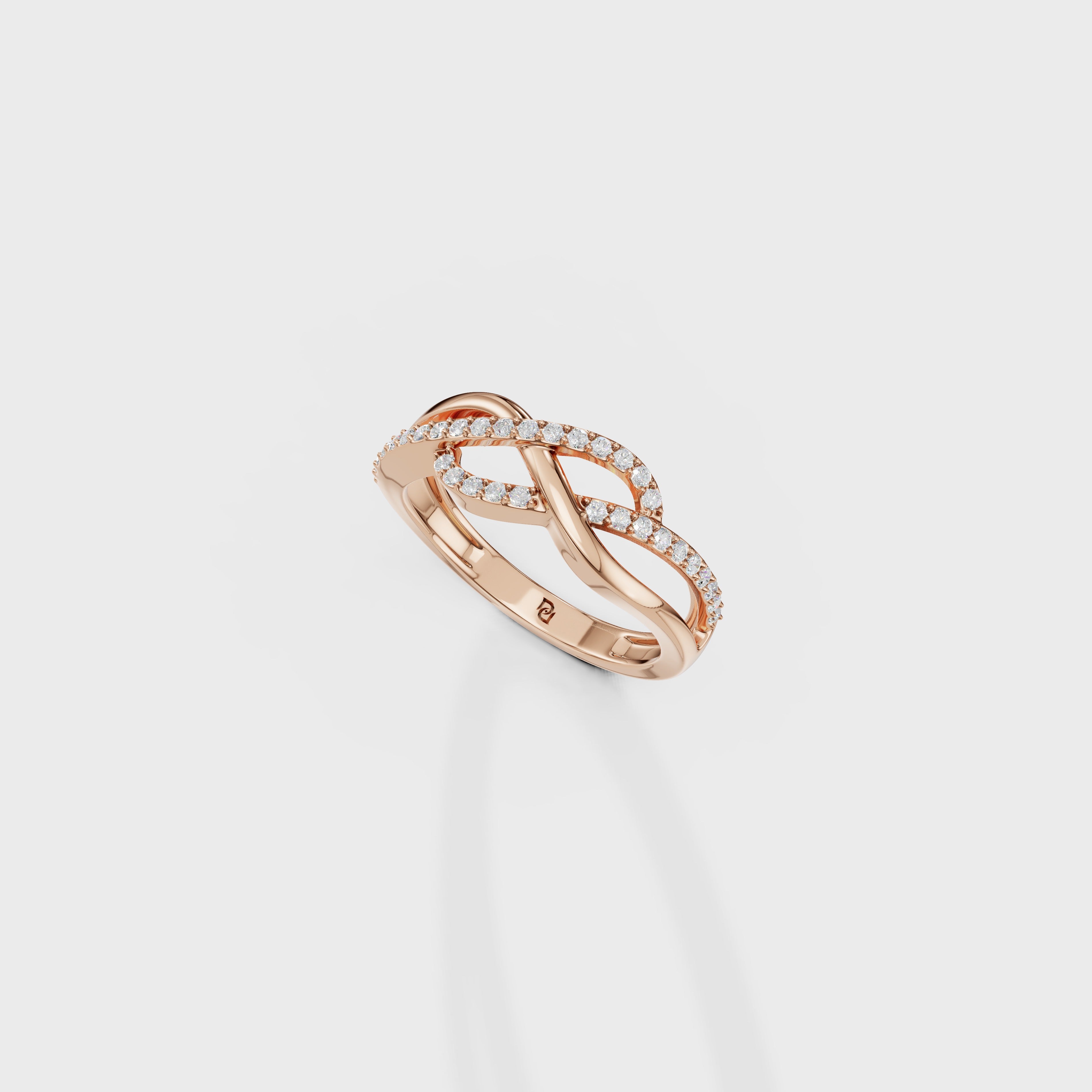 Endless Love Diamond Infinity Band