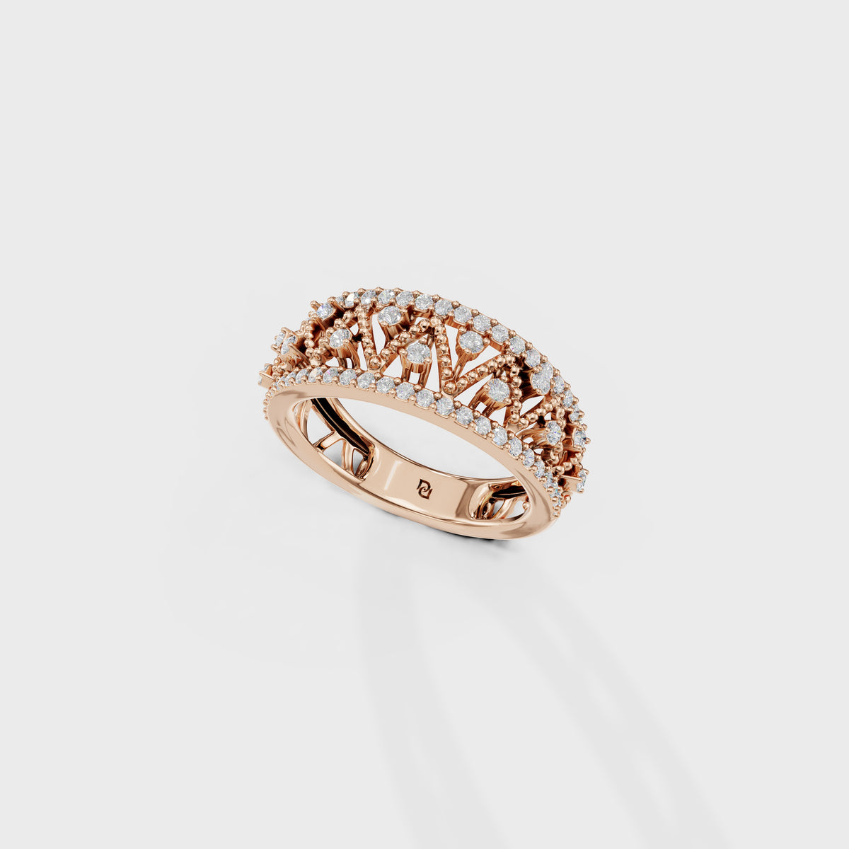 Diamond Stackable Band Ring
