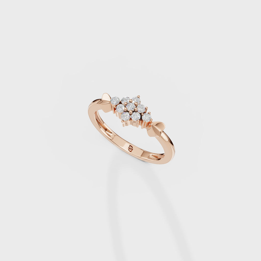 Diamond Bloom Ring