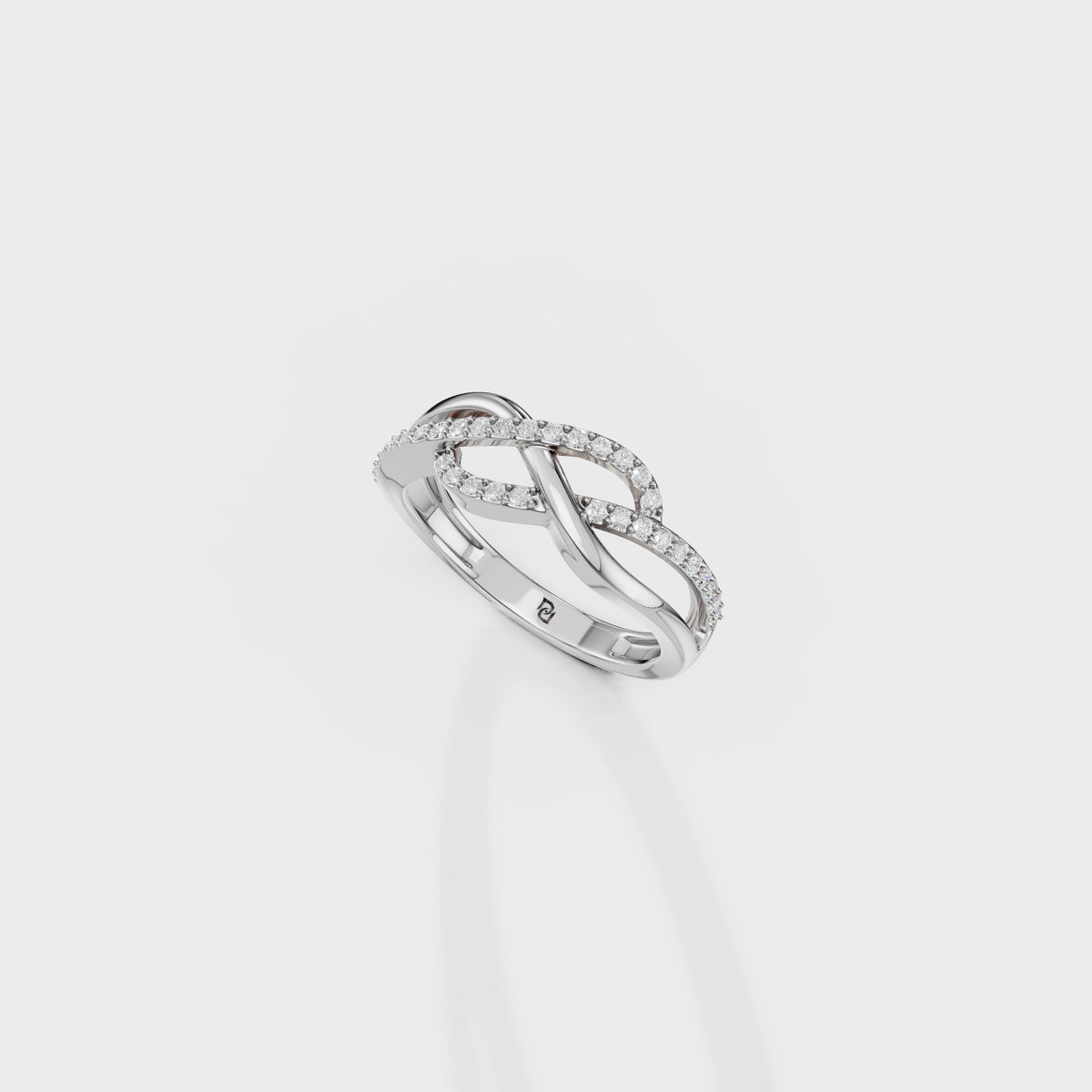 Endless Love Diamond Infinity Band