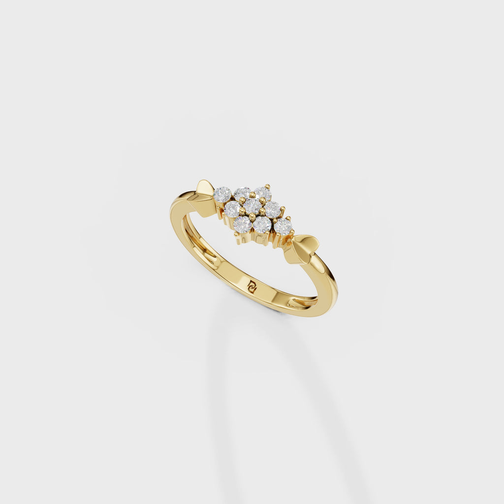Diamond Bloom Ring