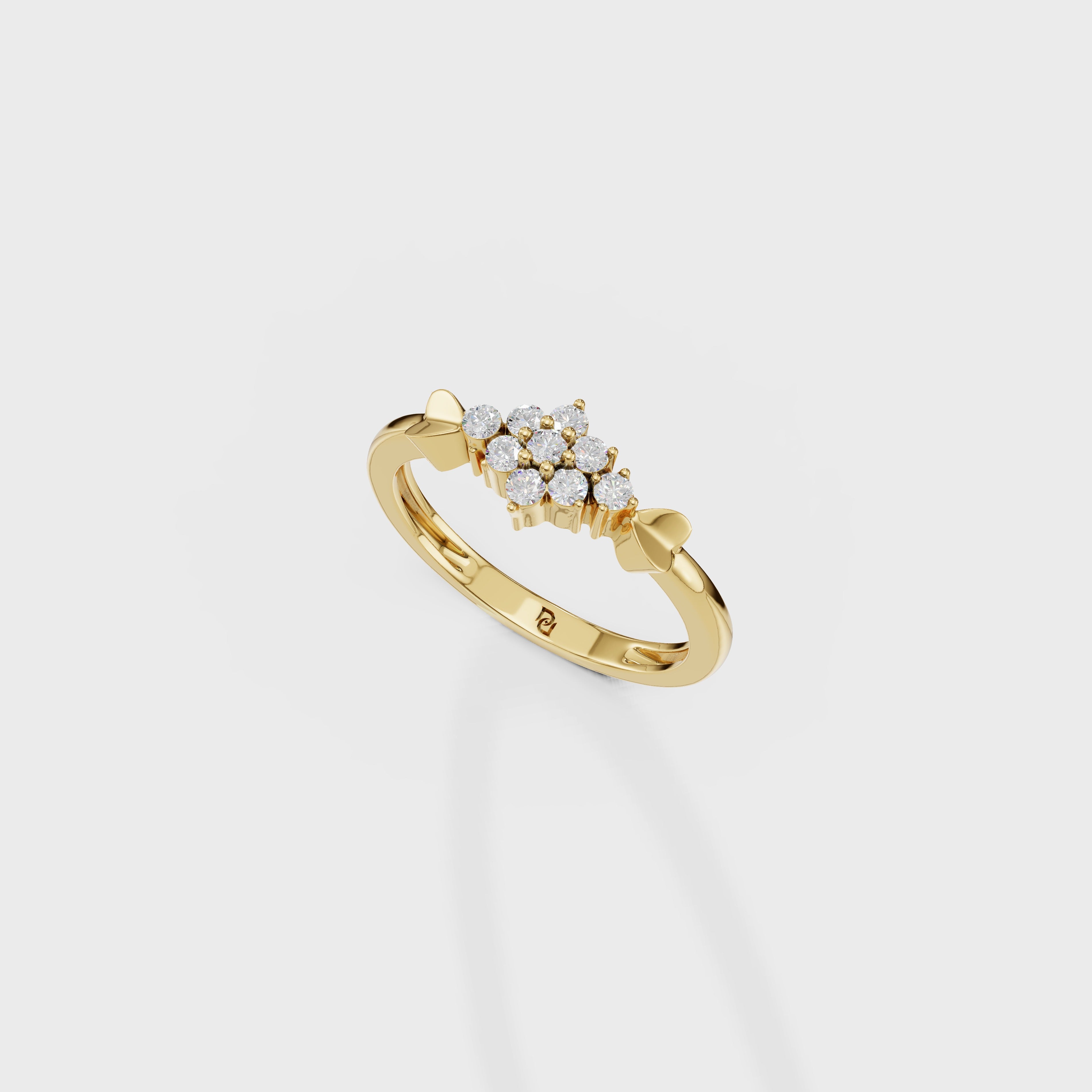 Diamond Bloom Ring