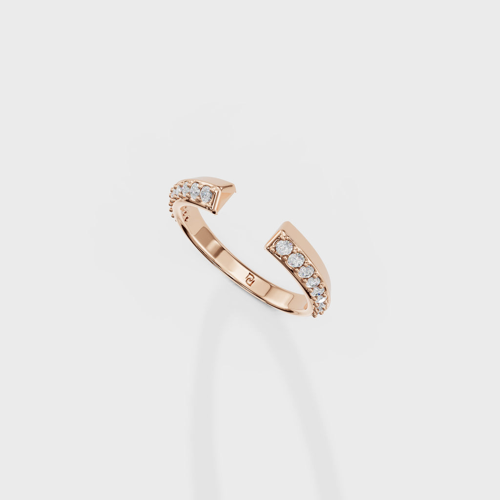 Spectacle Diamond Ring