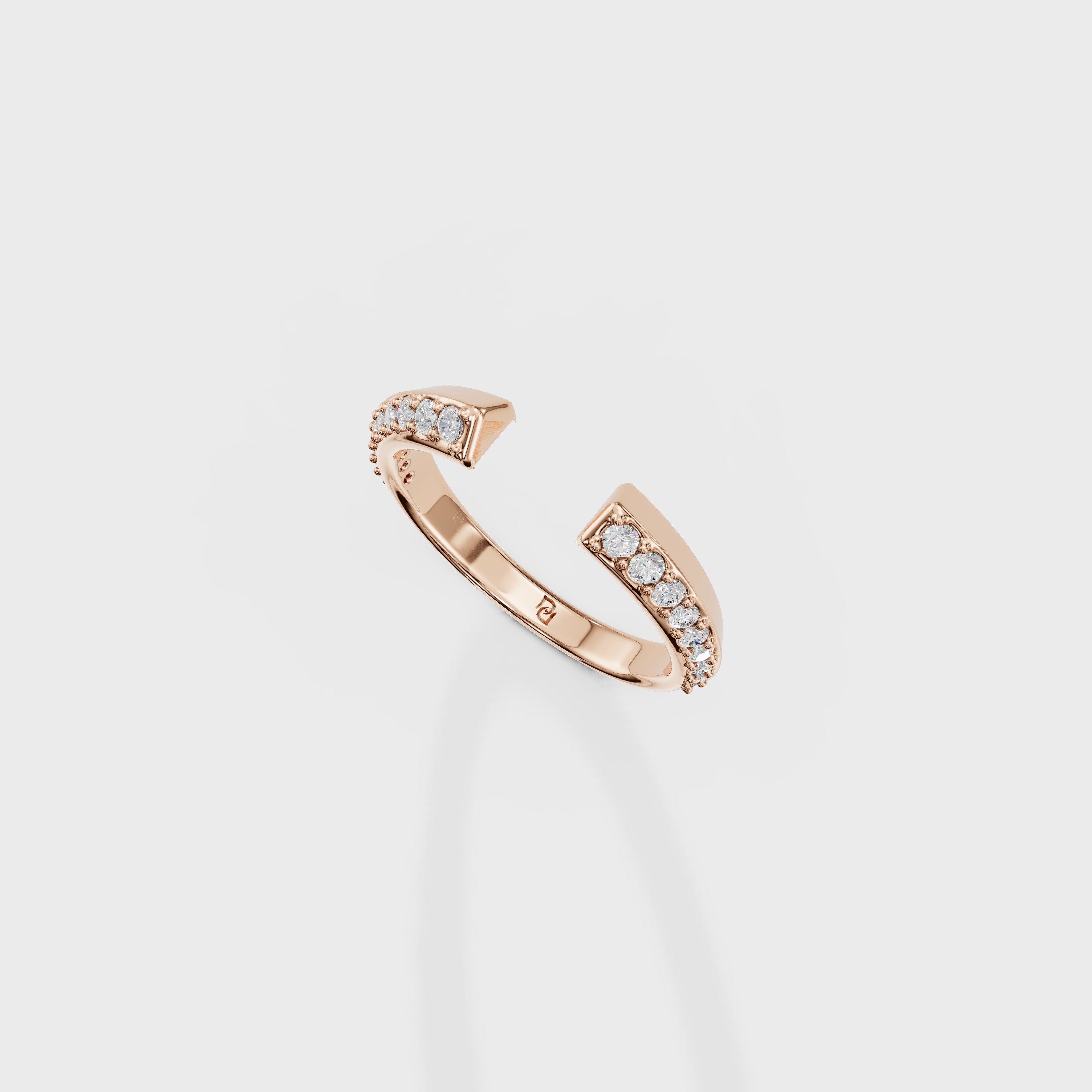 Spectacle Diamond Ring