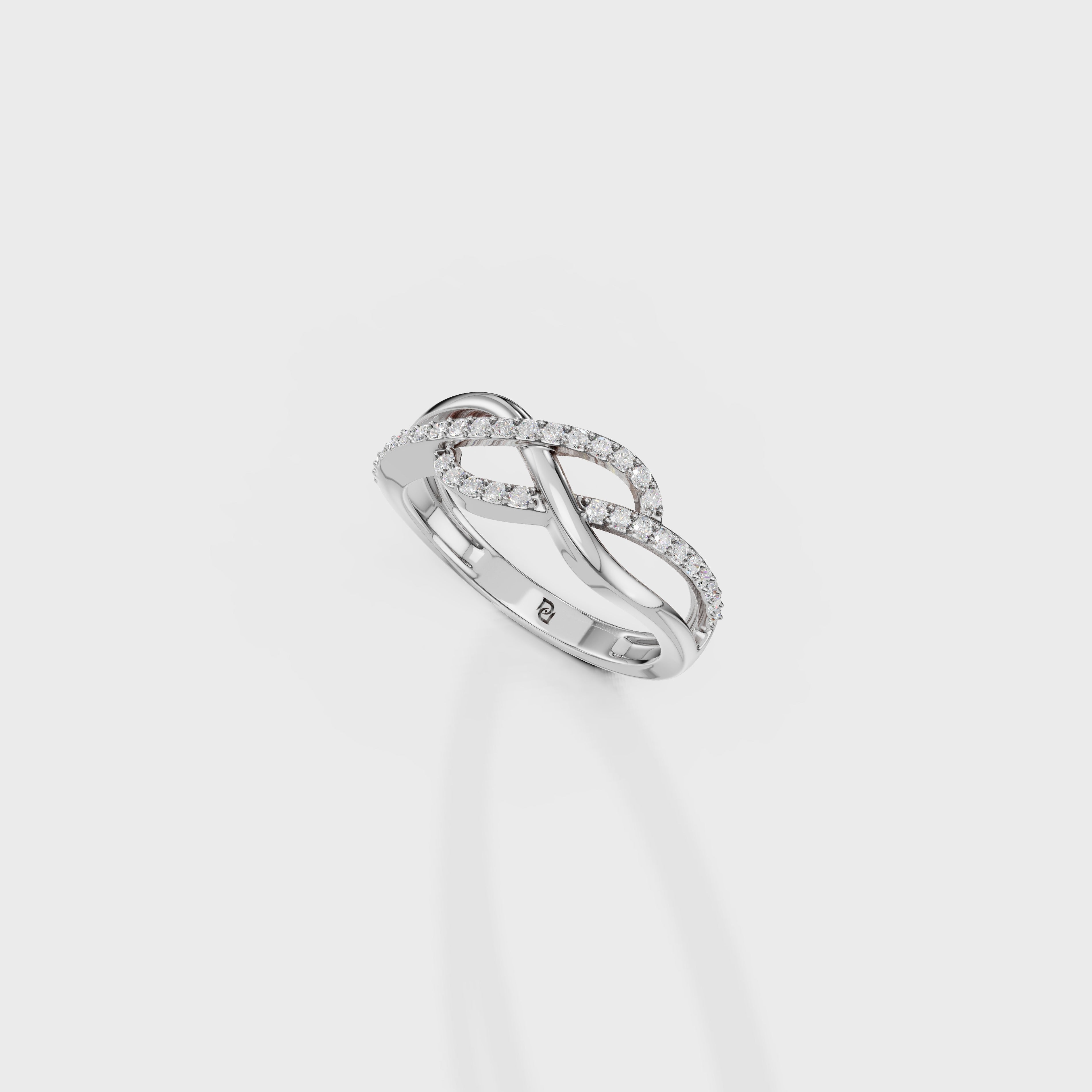 Endless Love Diamond Infinity Band