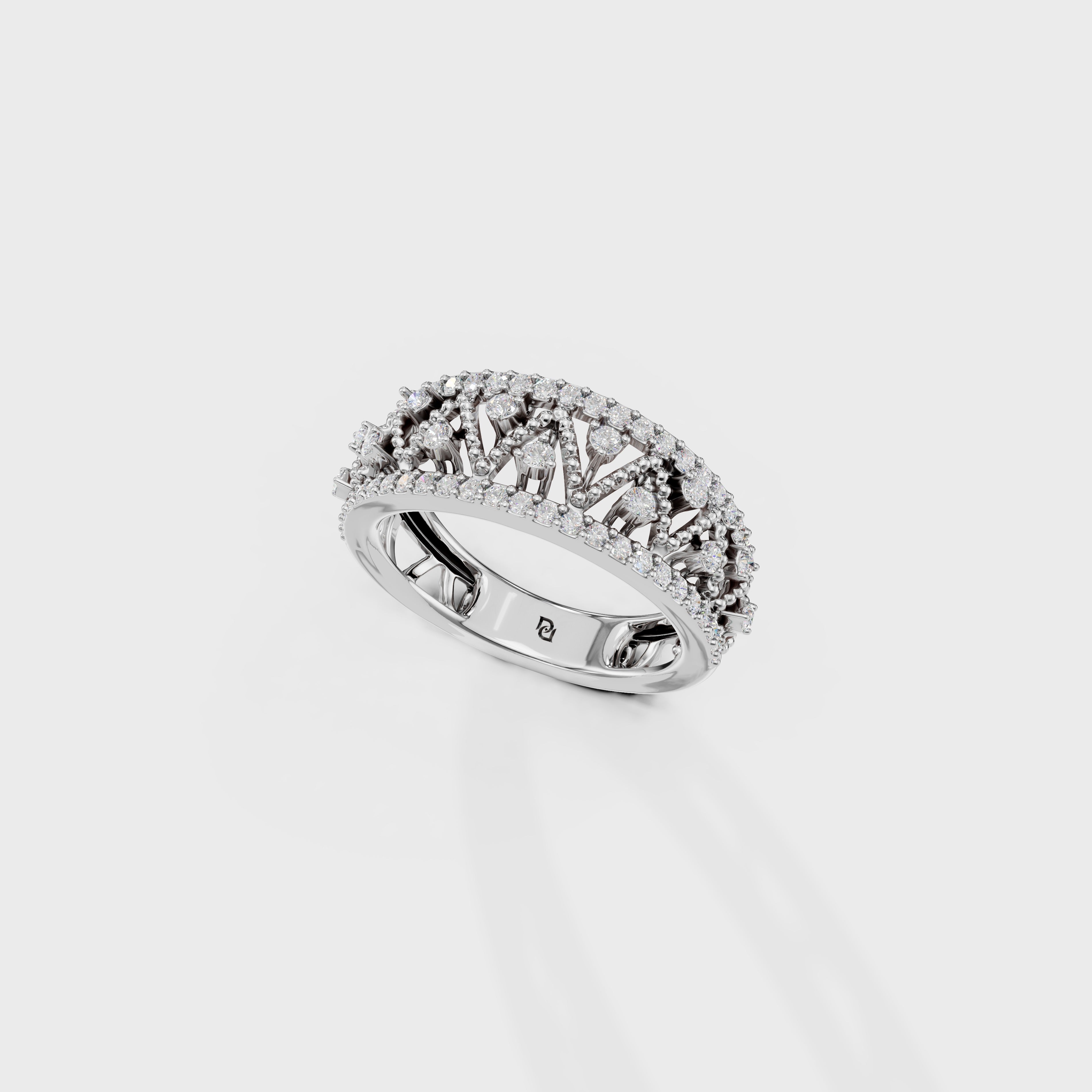 Diamond Stackable Band Ring