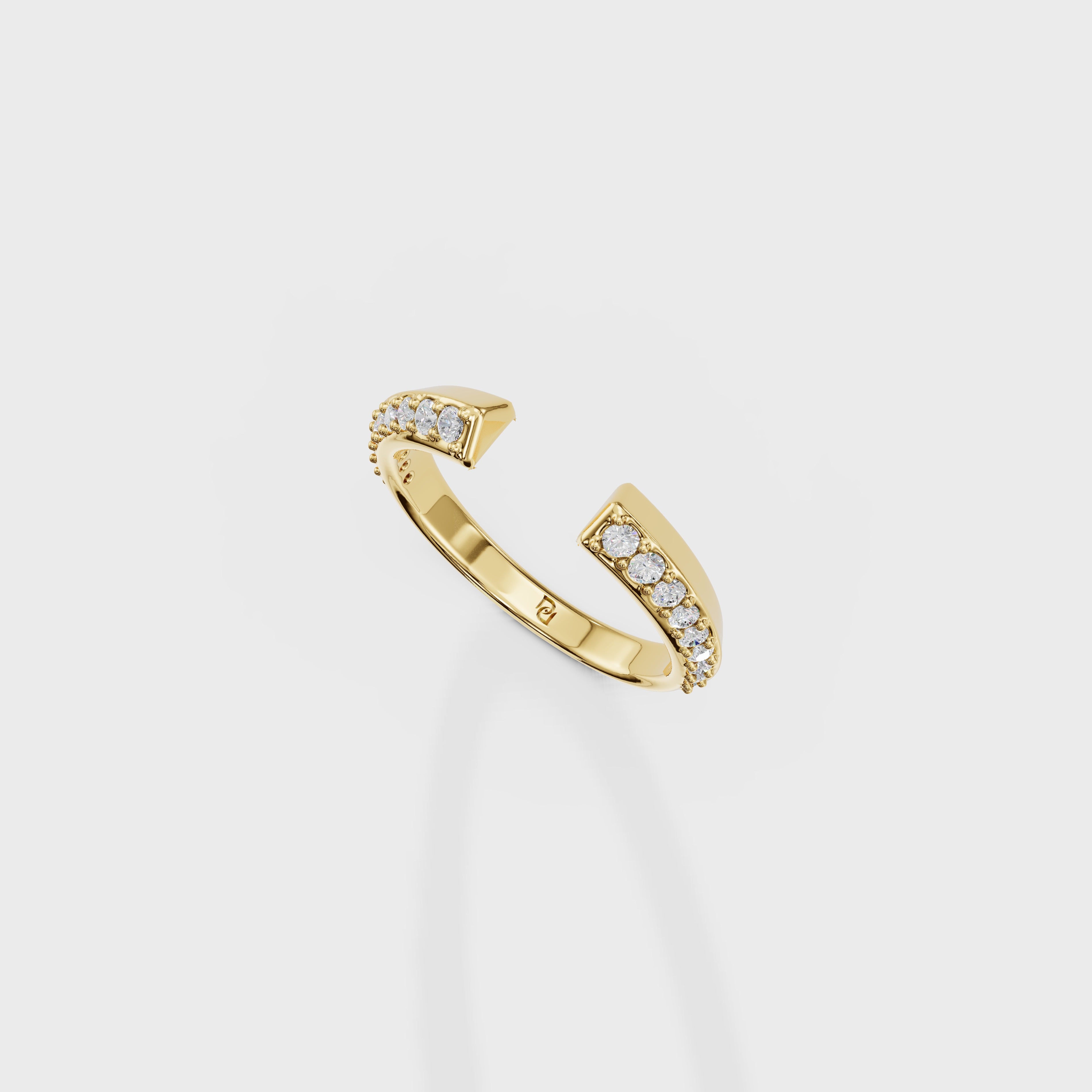 Spectacle Diamond Ring