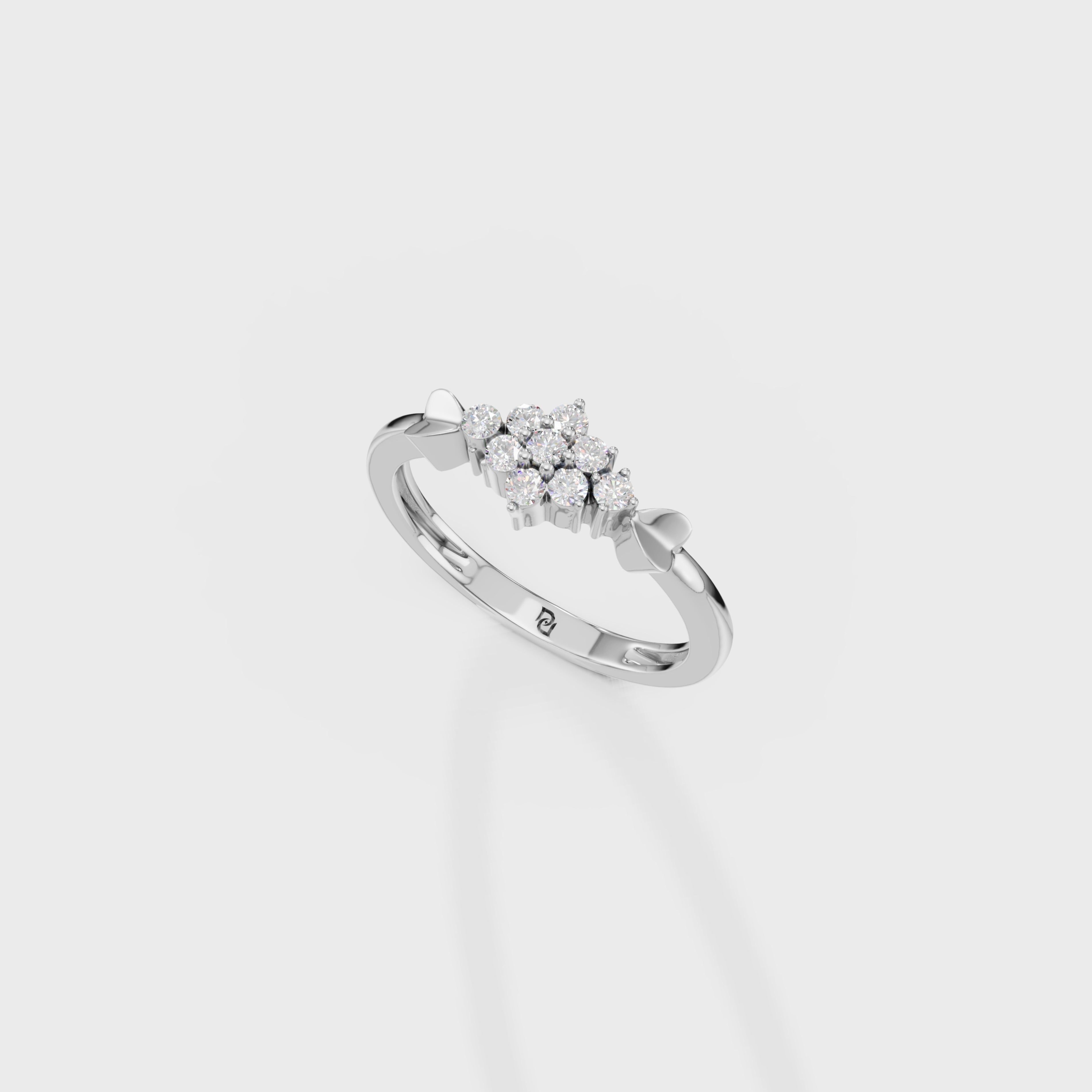 Diamond Bloom Ring