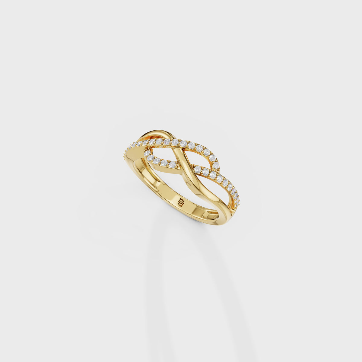 Endless Love Diamond Infinity Band